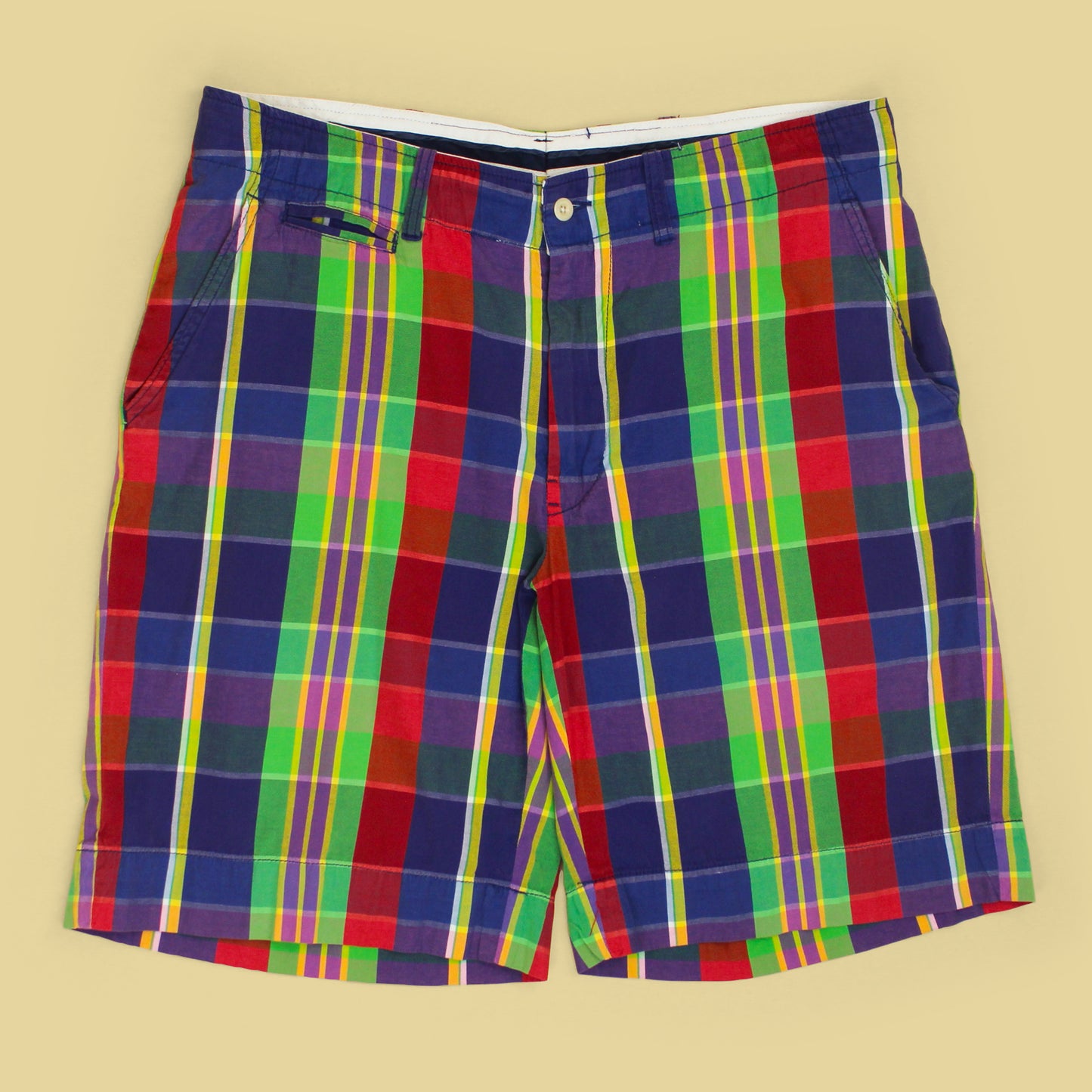 Polo Ralph Lauren Plaid Cotton Shorts
