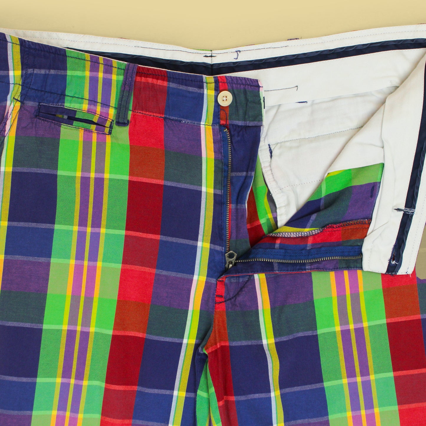 Polo Ralph Lauren Plaid Cotton Shorts
