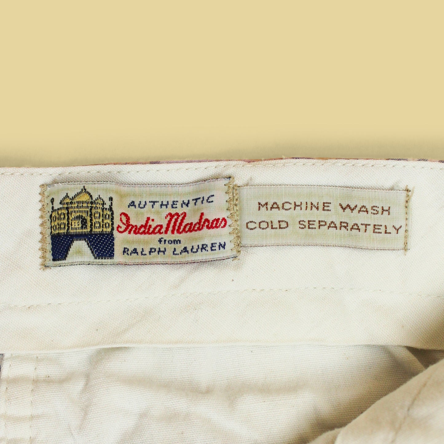 Polo Ralph Lauren Patchwork Madras Shorts