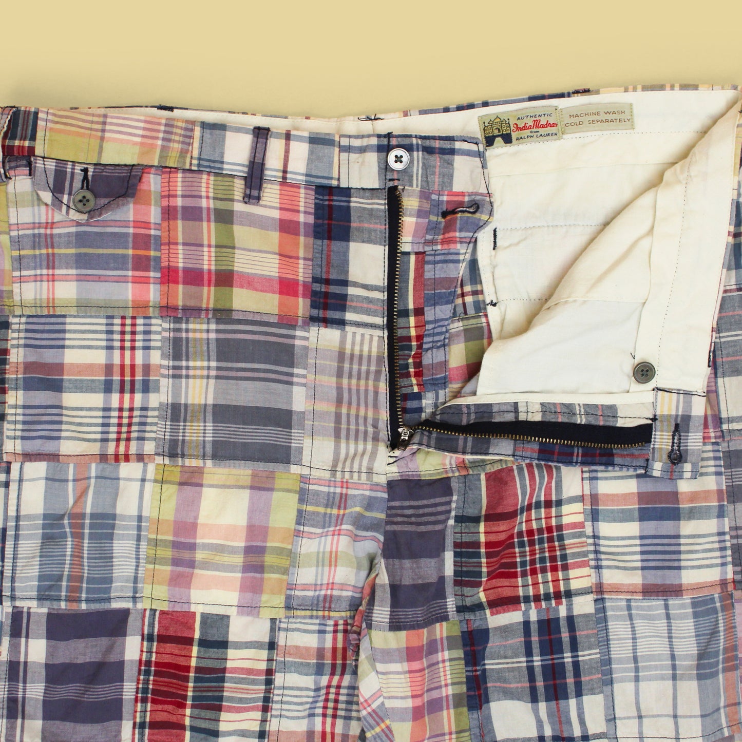 Polo Ralph Lauren Patchwork Madras Shorts