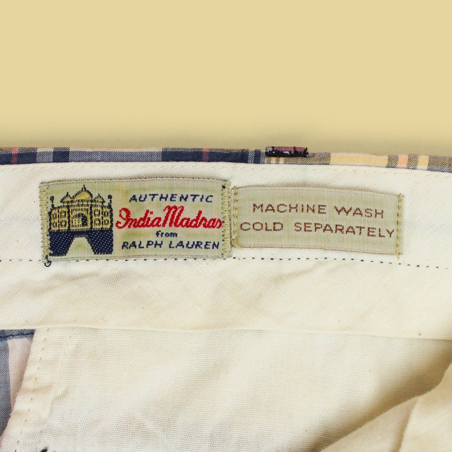 Polo Ralph Lauren Patchwork Madras Shorts