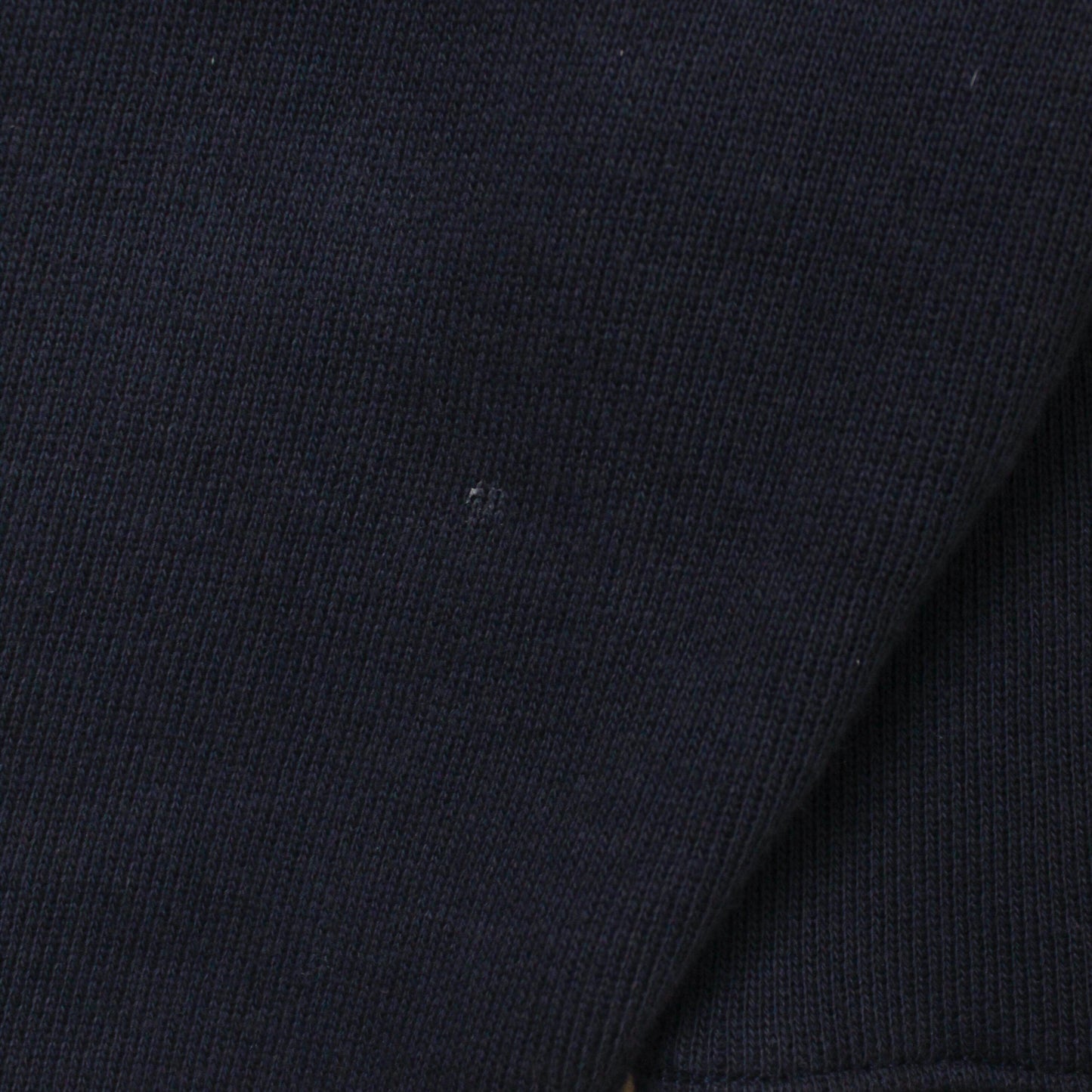 Acne Studios Cotton Terry Fleece Quarter Zip Sweatshirt