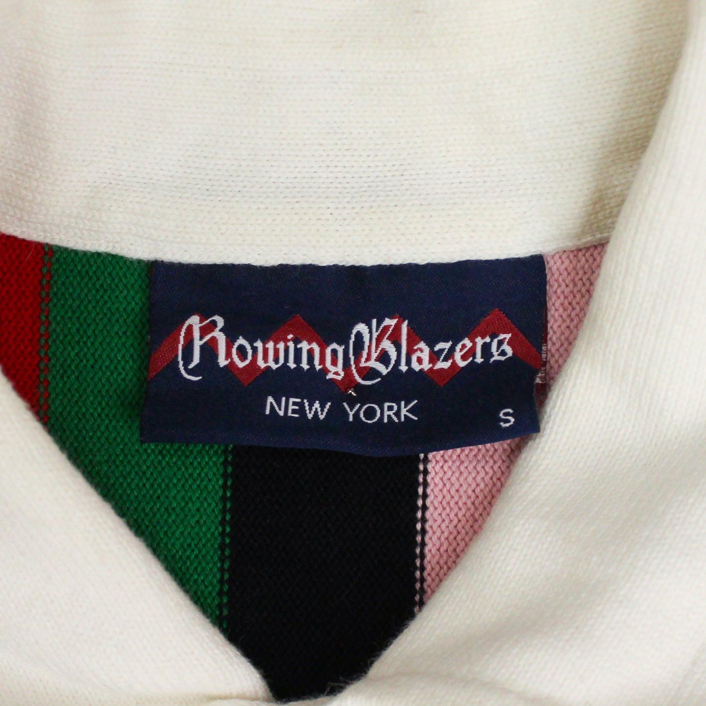 Rowing Blazers Multicolor Vertical Striped Rugby Shirt