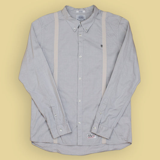 WTAPS Oxford Cloth Cotton Button-Down Collar Detective Shirt