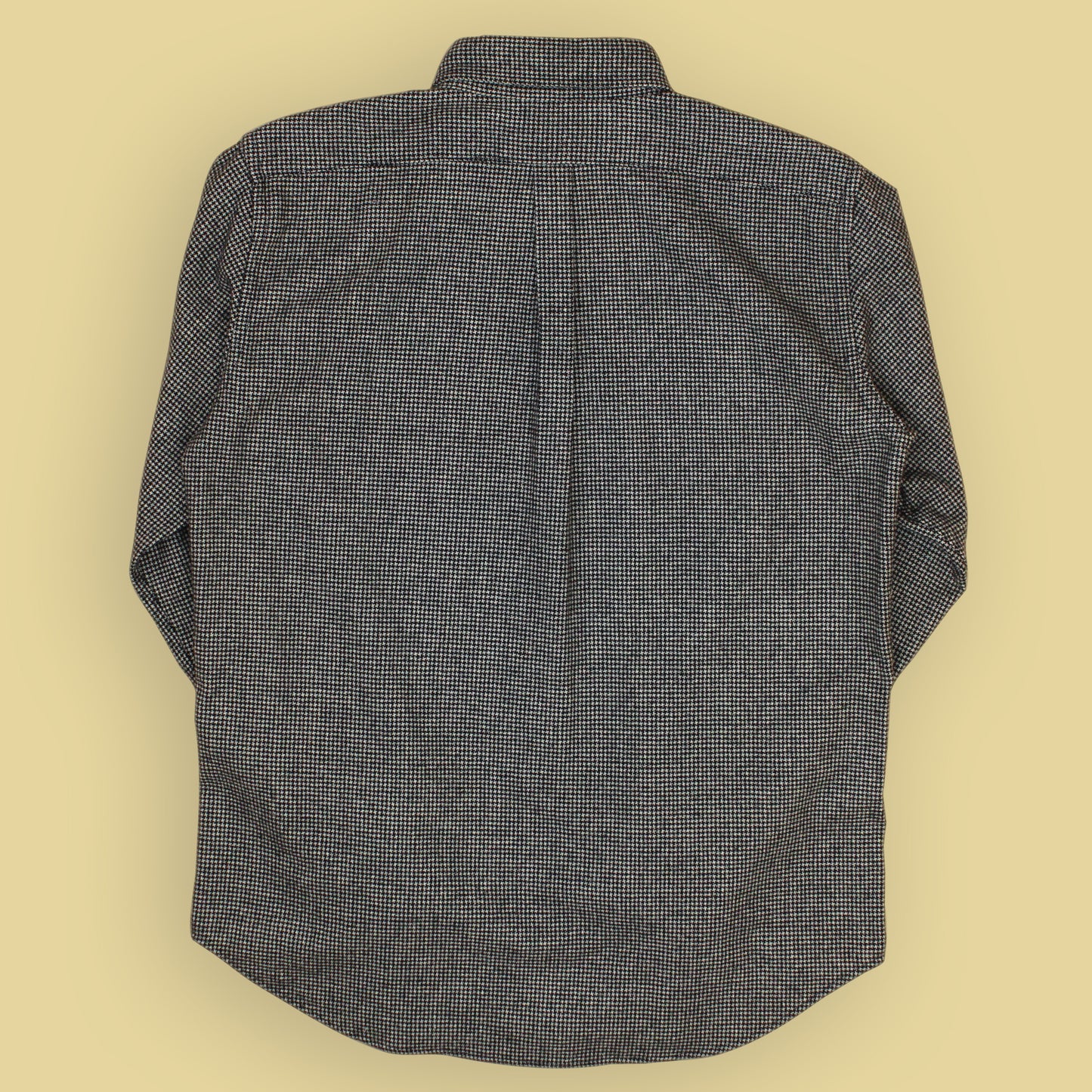 OrSlow Houndstooth Check Wool Blend Flannel Shirt