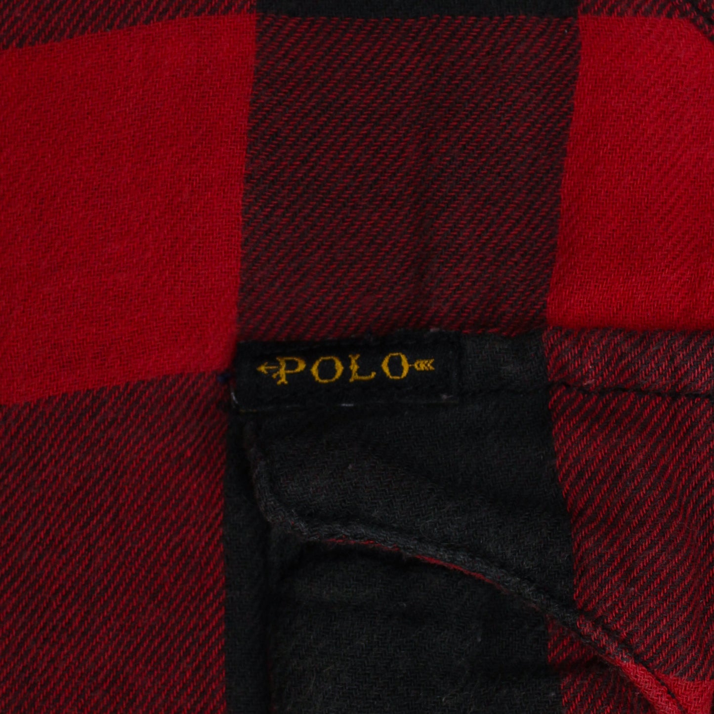 Polo Country Plaid Double Layer Gauze Flannel Pearl Snap Western Shirt