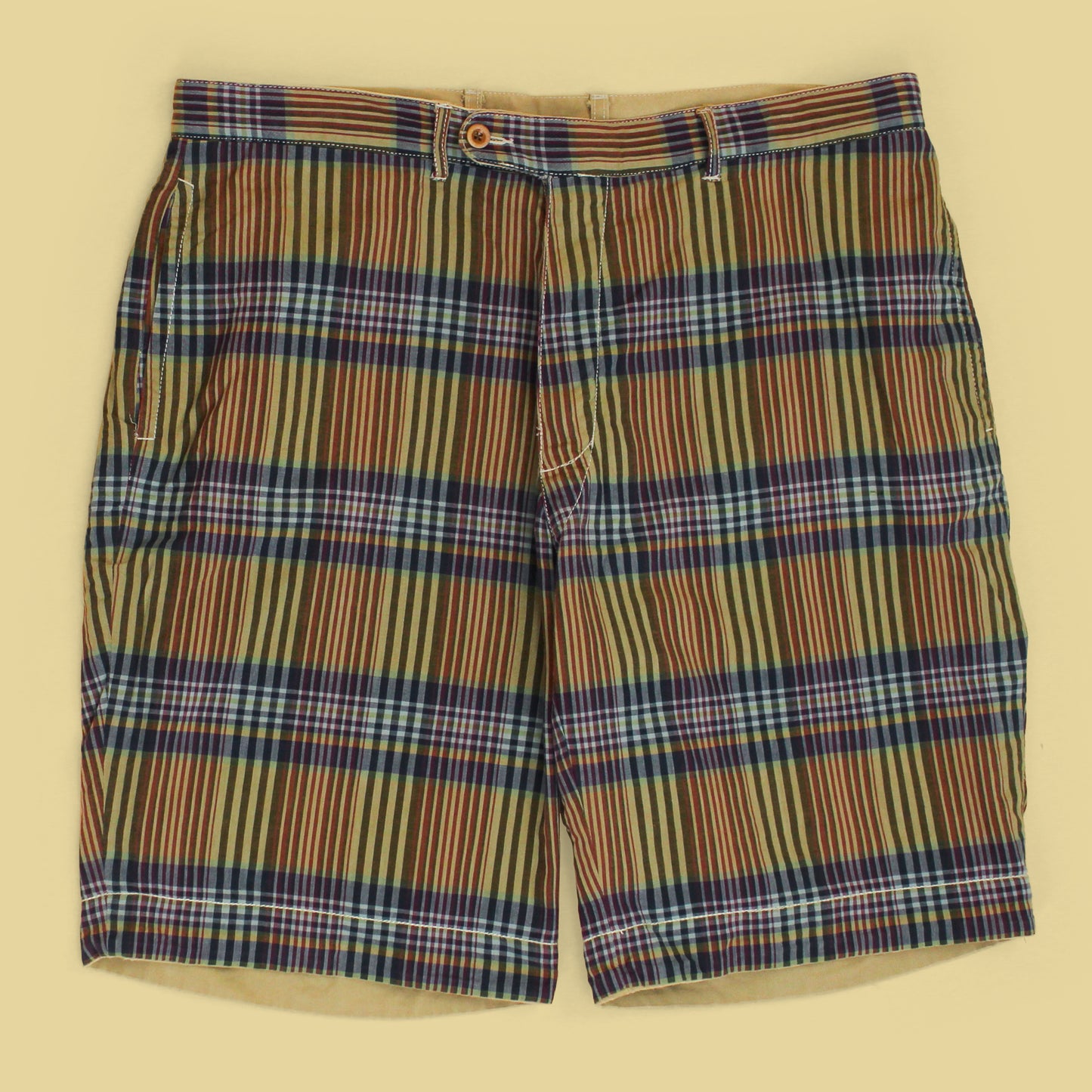 Polo Ralph Lauren Reversible Madras/Twill Shorts