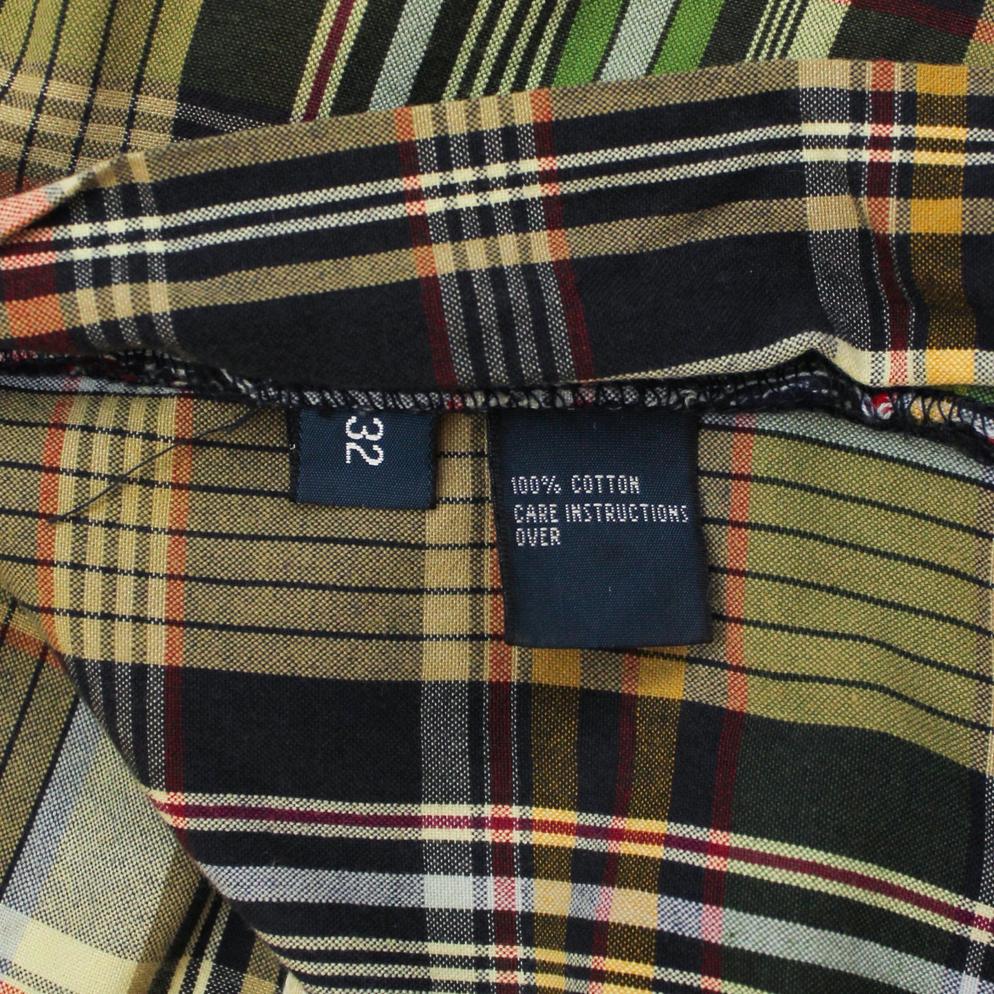 Vintage Polo Ralph Lauren Plaid Cotton Pleated Tyler Shorts