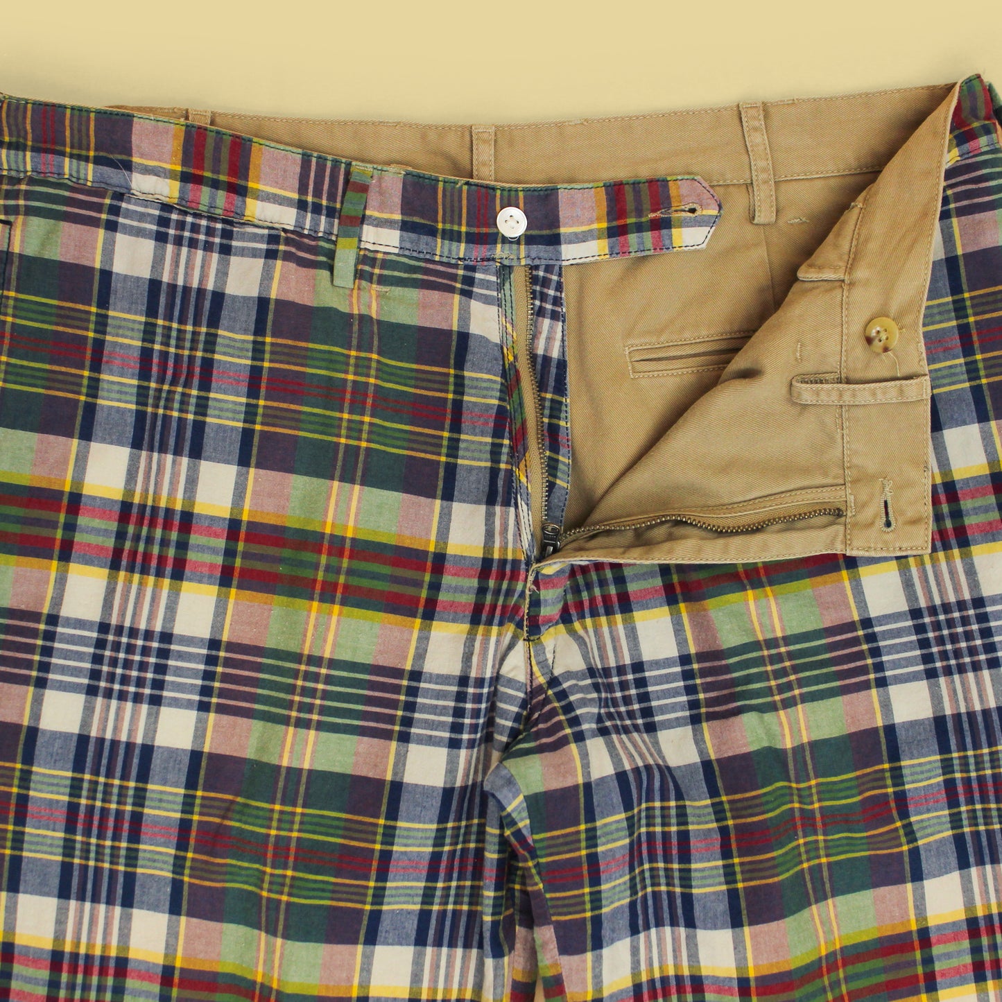 Polo Ralph Lauren Reversible Madras/Twill Shorts
