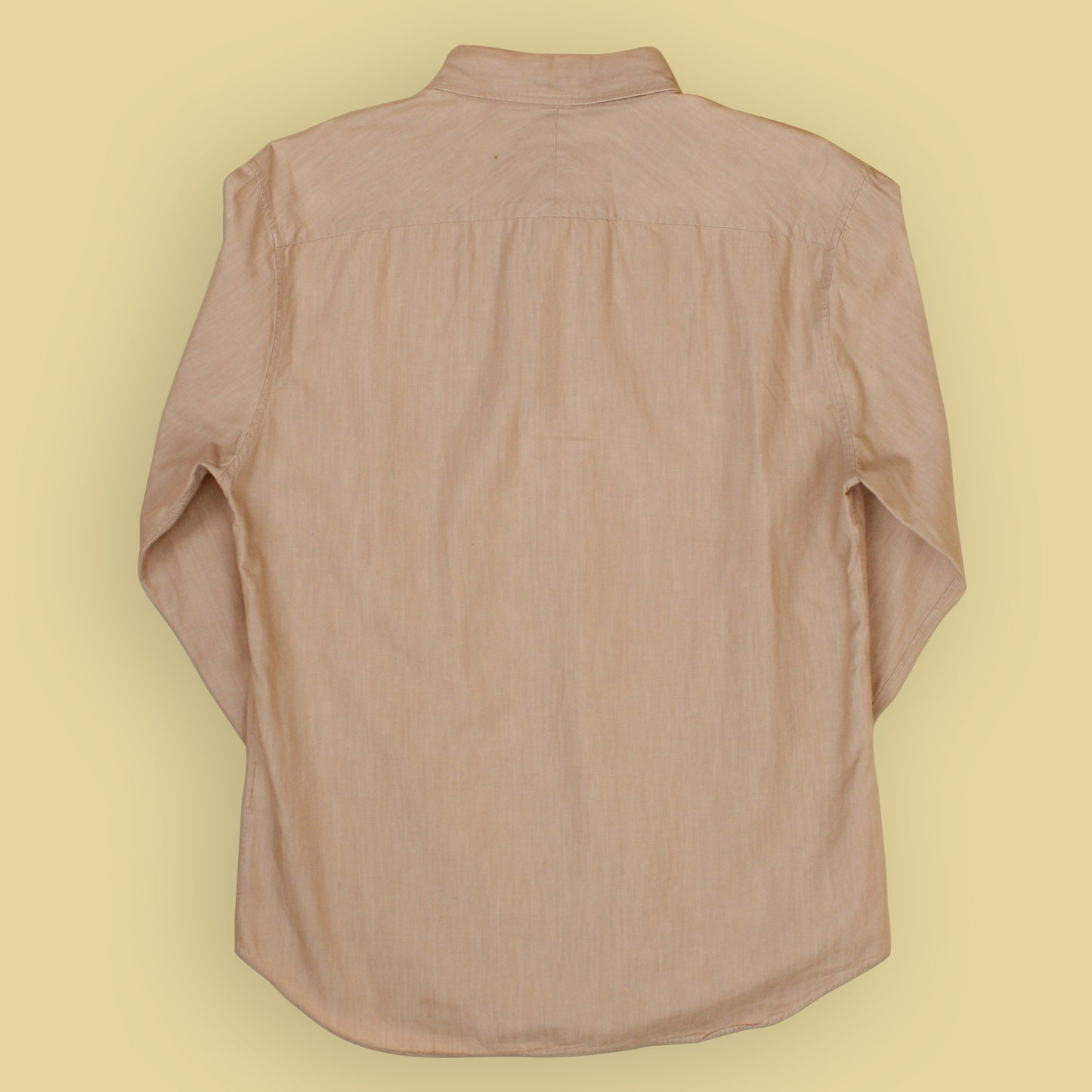 Niuhans Natural Dye Cotton Button-Down Shirt