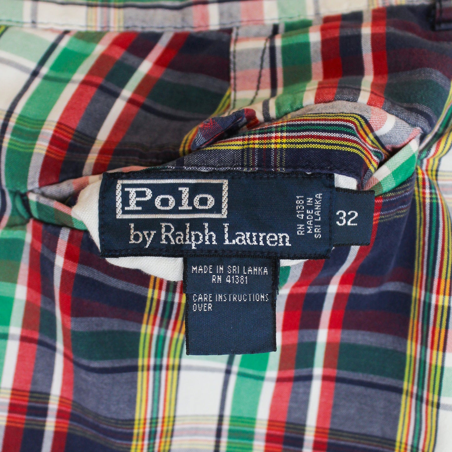 Polo Ralph Lauren Plaid Cotton/Twill Reversible Shorts