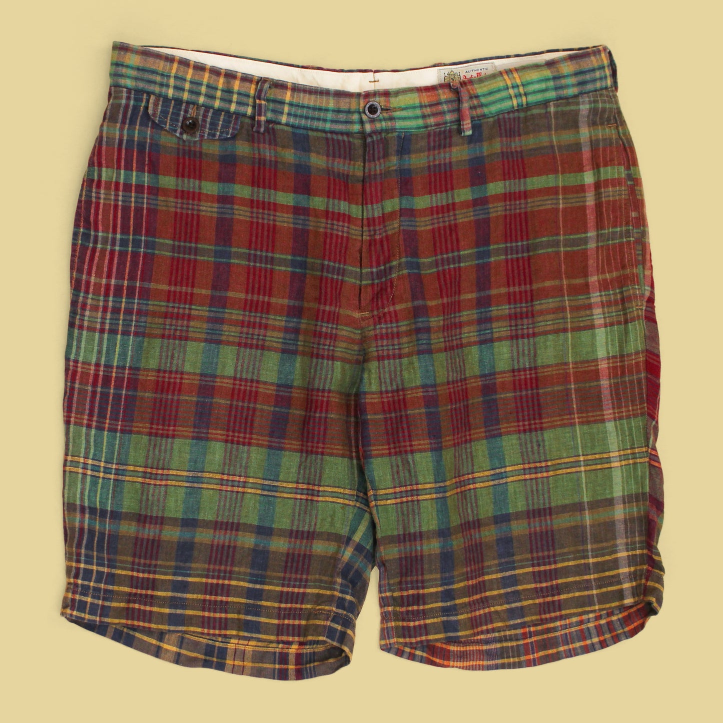 Polo Ralph Lauren Linen Madras Shorts