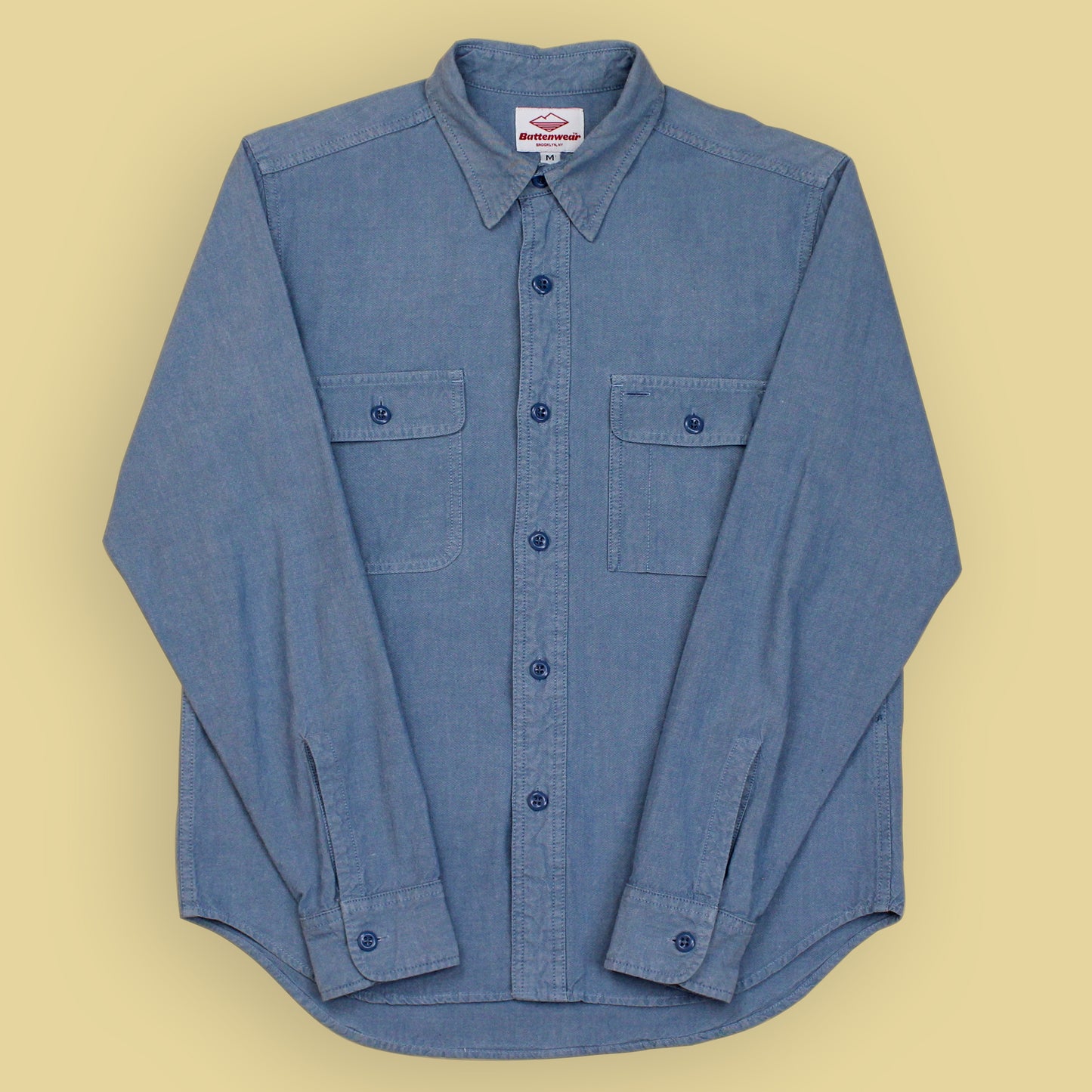 Battenwear Cotton Chambray Work Shirt