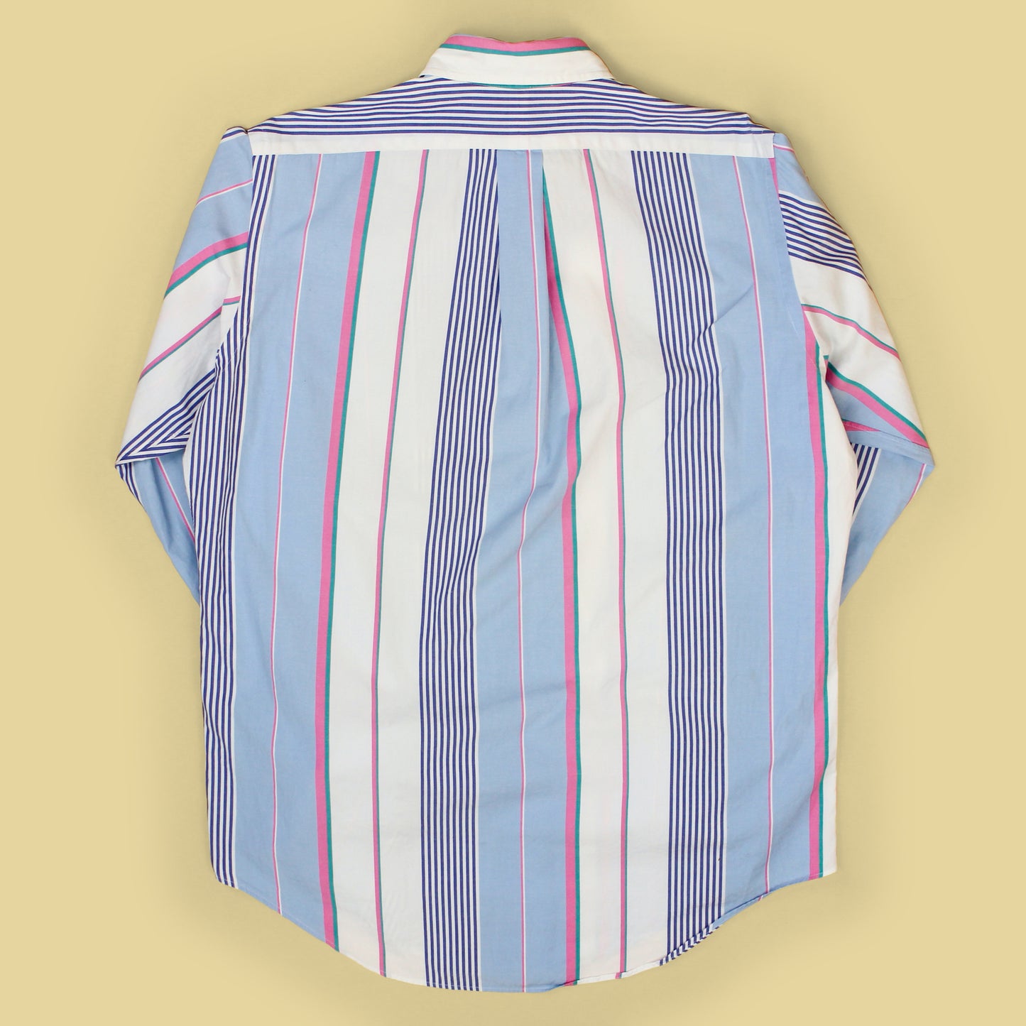 Vintage Polo Ralph Lauren Variegated Stripe Button-Down Shirt