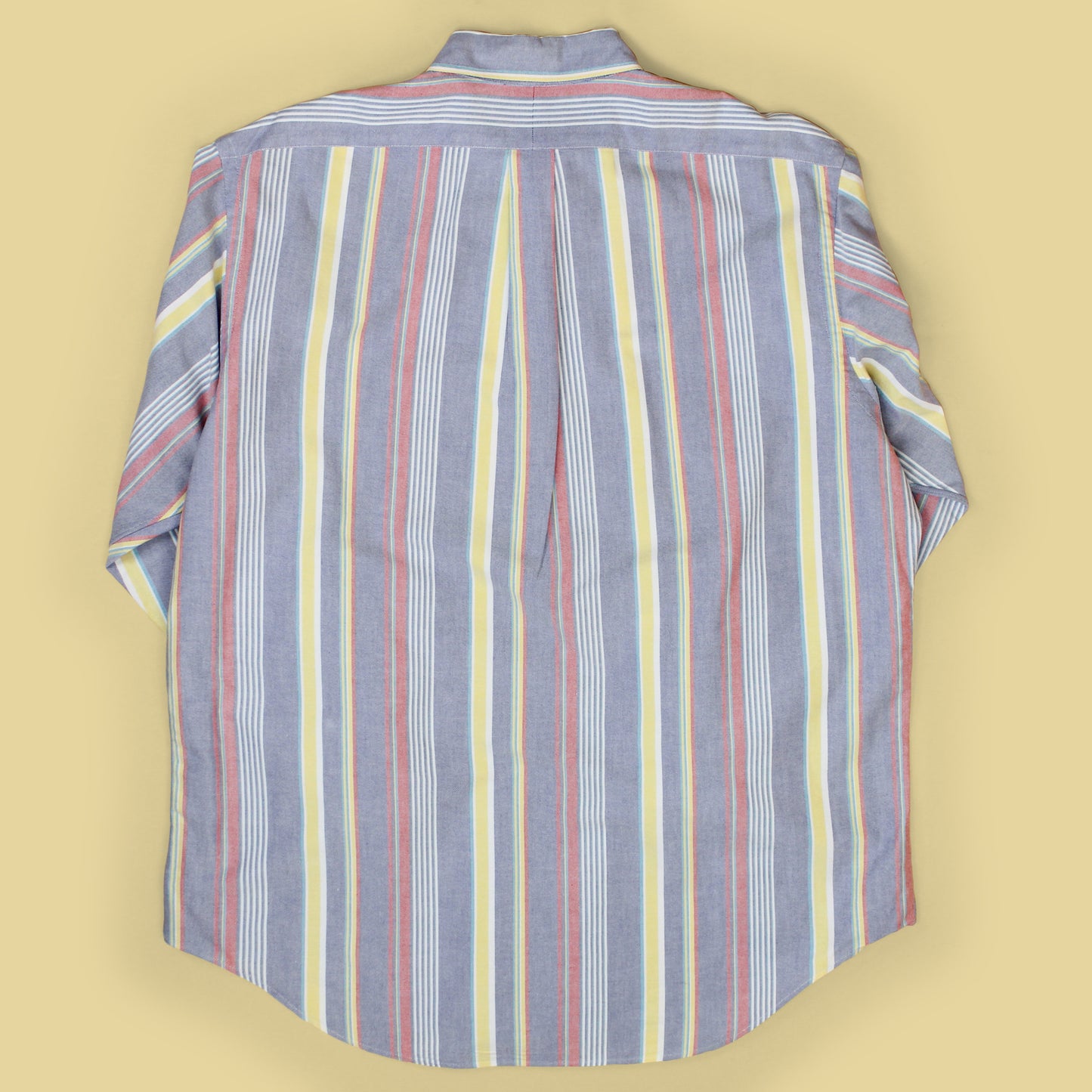 Vintage Polo Ralph Lauren Variegated Stripe Oxford Cloth Button-Down Shirt