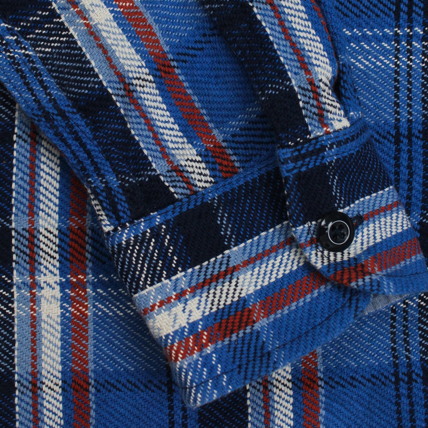 Rogue Territory Plaid Cotton Flannel Work Shirt