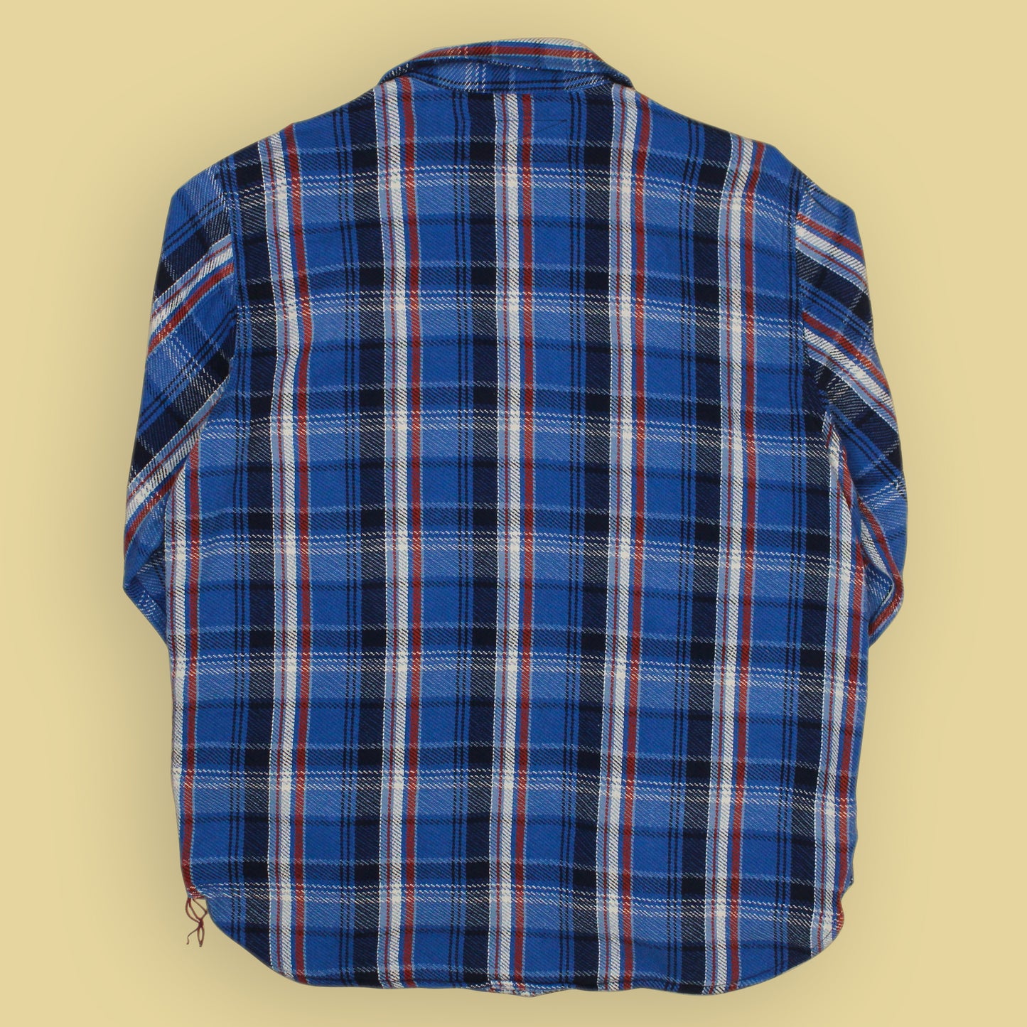 Rogue Territory Plaid Cotton Flannel Work Shirt