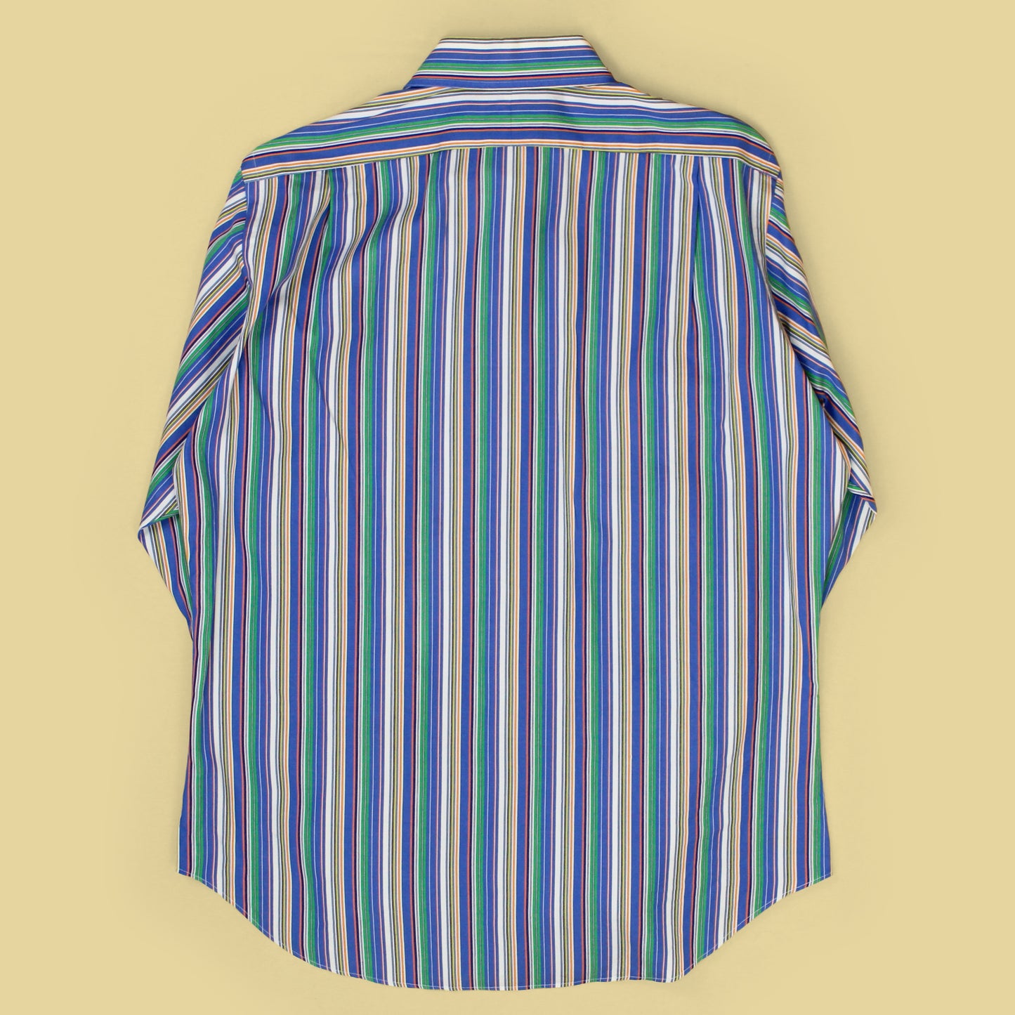 Polo Ralph Lauren Variegated Stripe Cotton Regent Collar Button-Up Shirt