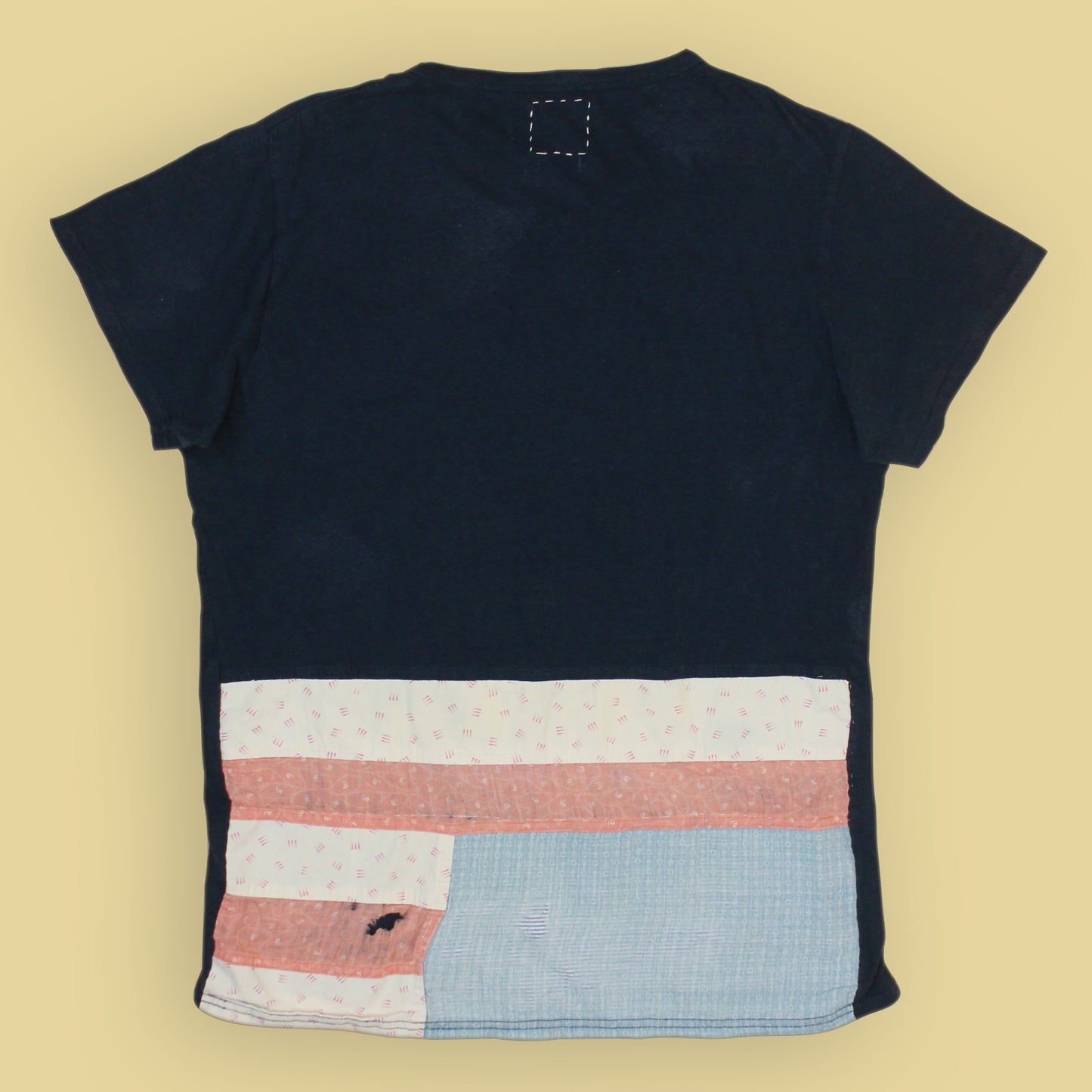 Visvim Vintage Slub Cotton Short Sleeve Flag Tee