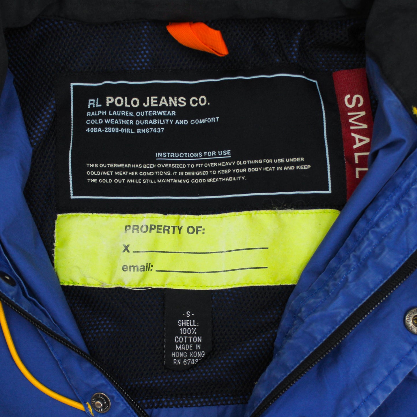 Vintage Polo Jeans Co. Cotton Sailing Vest