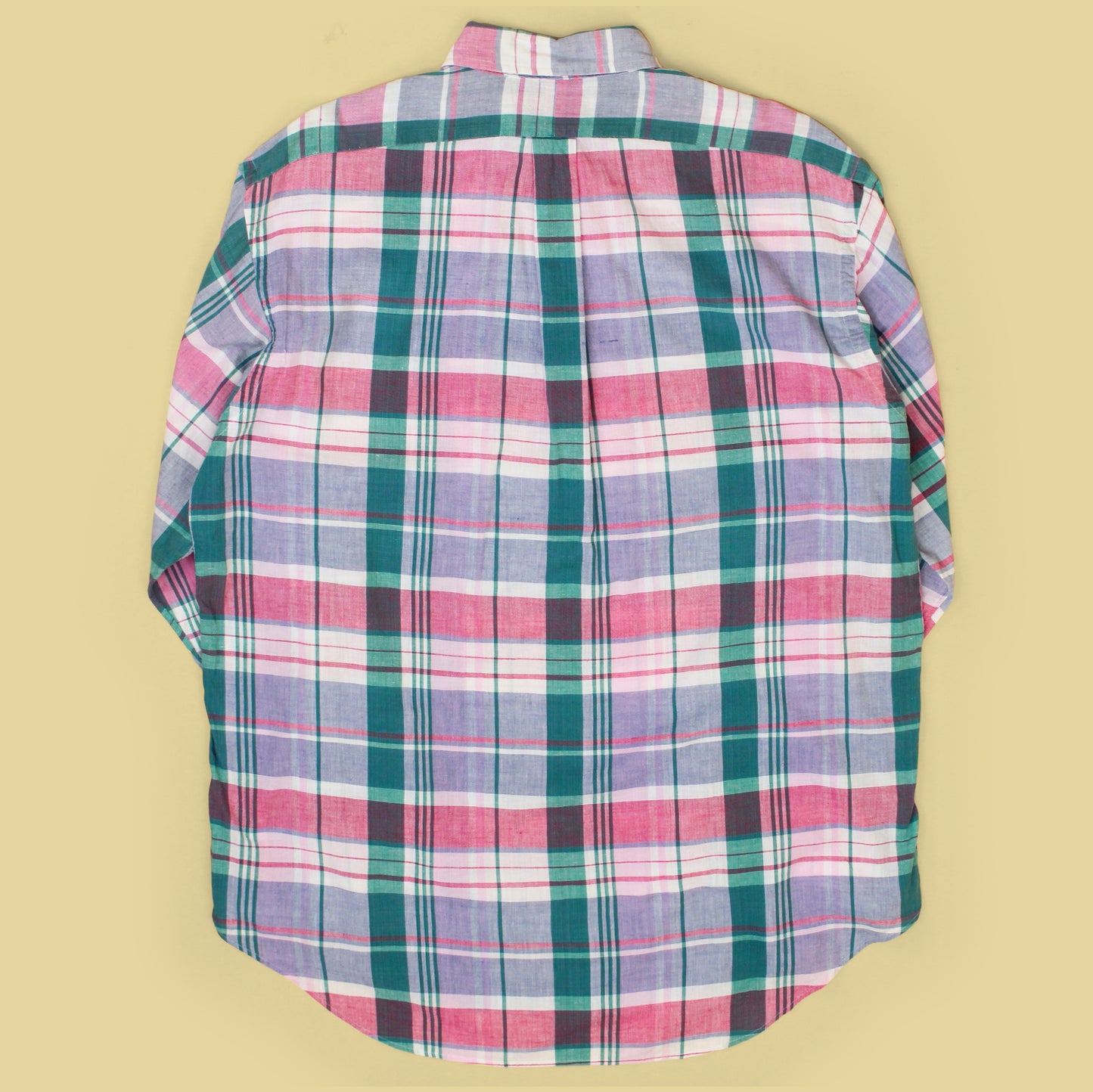Vintage Polo Ralph Lauren Madras Button-Down Shirt