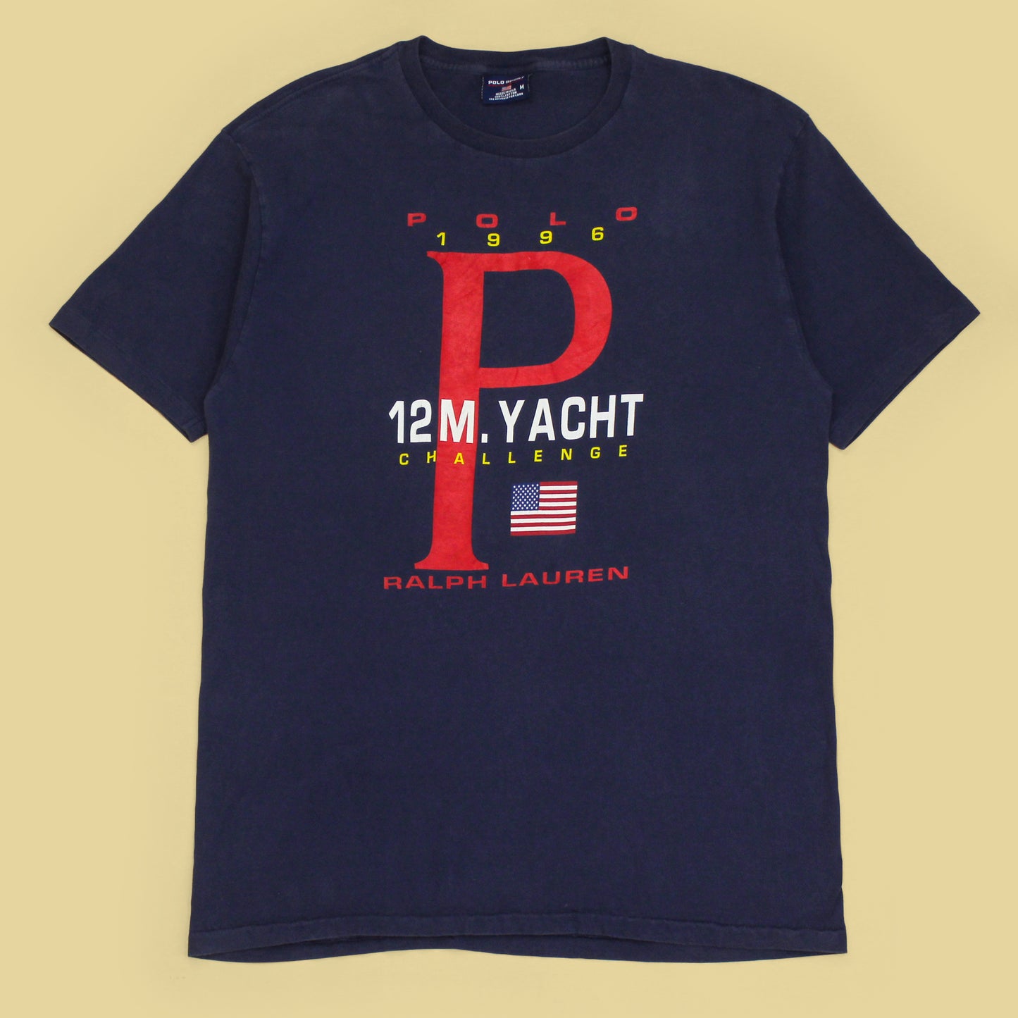 Vintage Polo Sport 1996 Yacht Challenge Graphic T-Shirt
