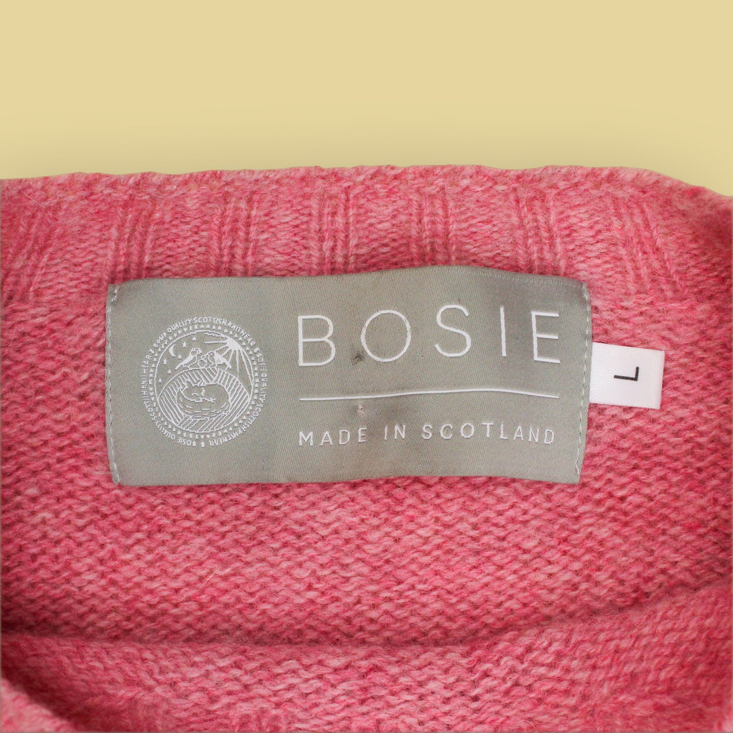 Bosie Brushed Cashmere Shetland Wool Crewneck Sweater