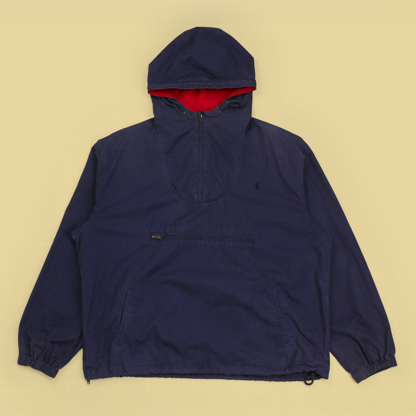 Vintage Polo Ralph Lauren Cotton Hooded Anorak Jacket