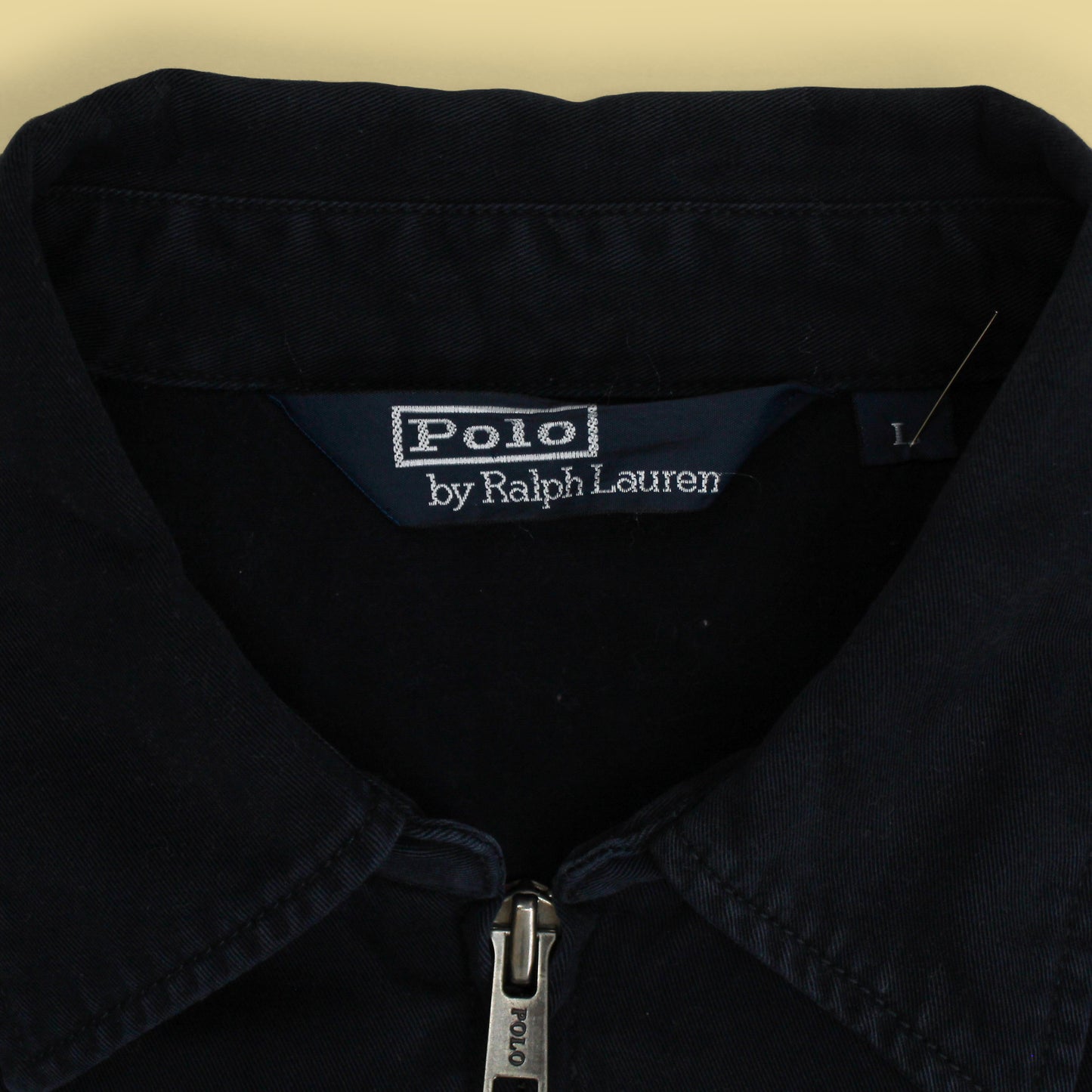 Vintage Polo Ralph Lauren Felt Logo Mechanics Jacket