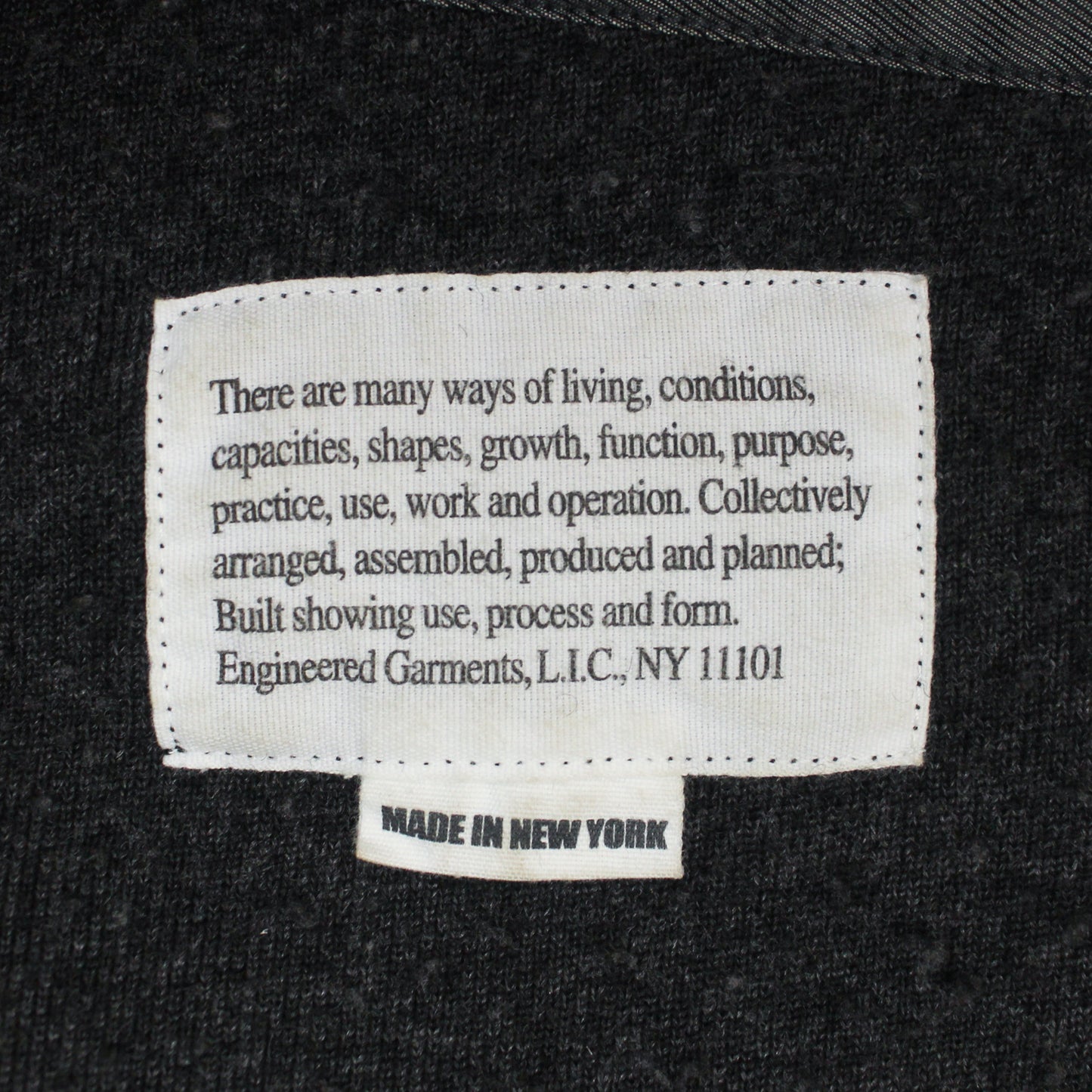 Engineered Garments Wool Blend High-Pile Fleece Cardigan