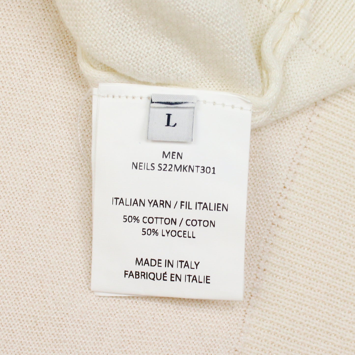 Officine Generale Cotton Lyocell Blend Crewneck Sweater