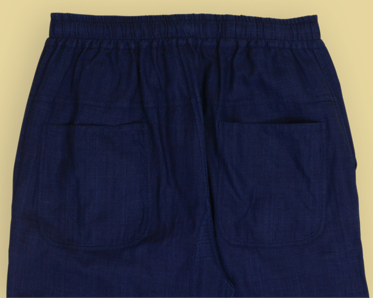 Kardo Indigo-Dyed Cotton Drawstring Waist Roy Pants