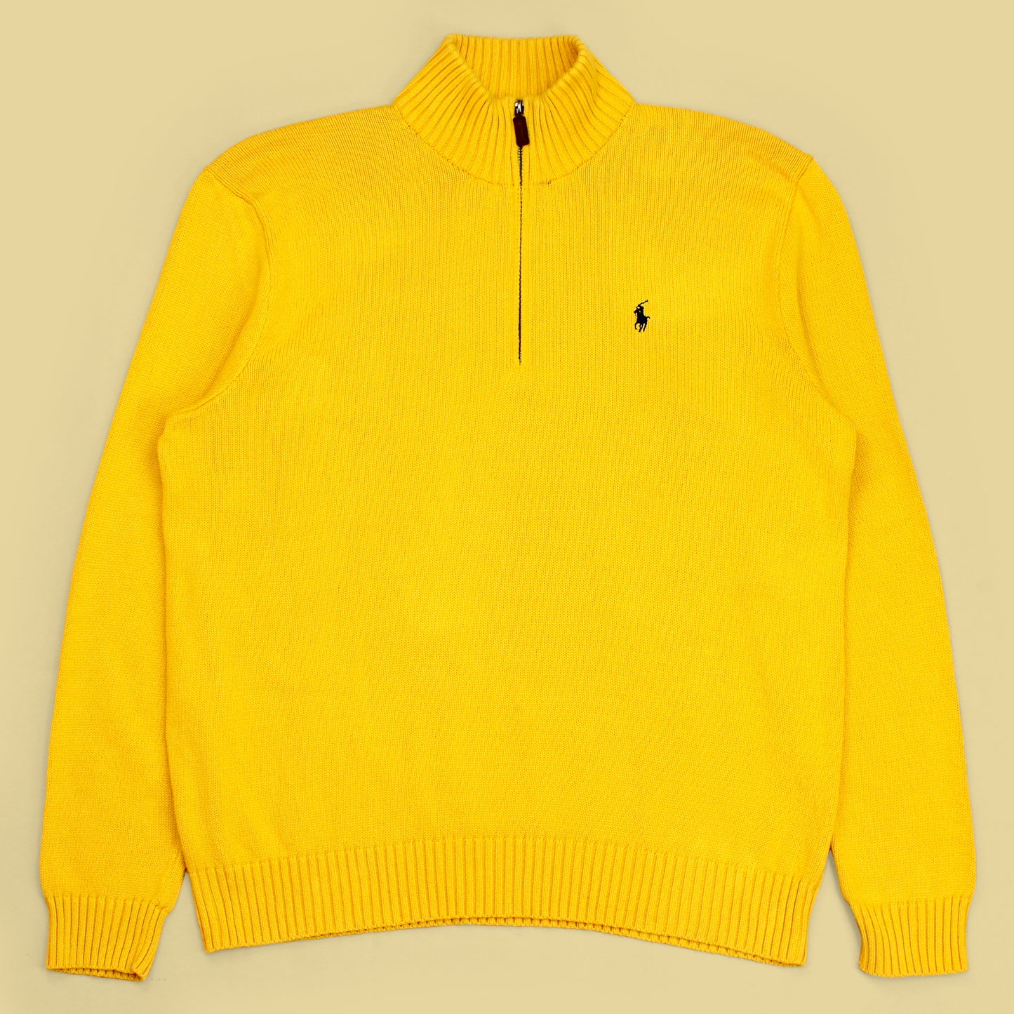 Polo Ralph Lauren Cotton Quarter-Zip Sweater