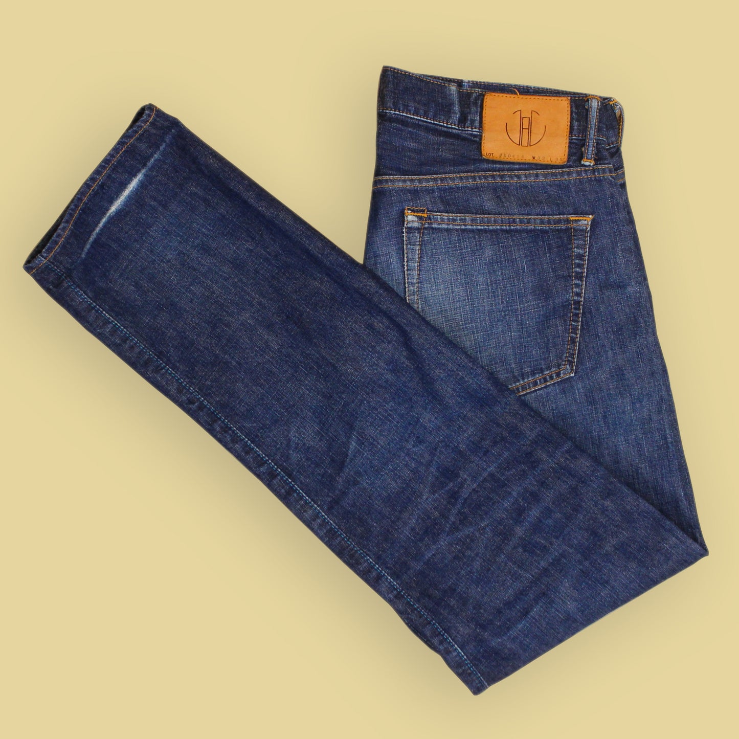 Japan Blue Jeans JB0414 Faded 10.5oz. Selvedge Denim Tapered Jeans