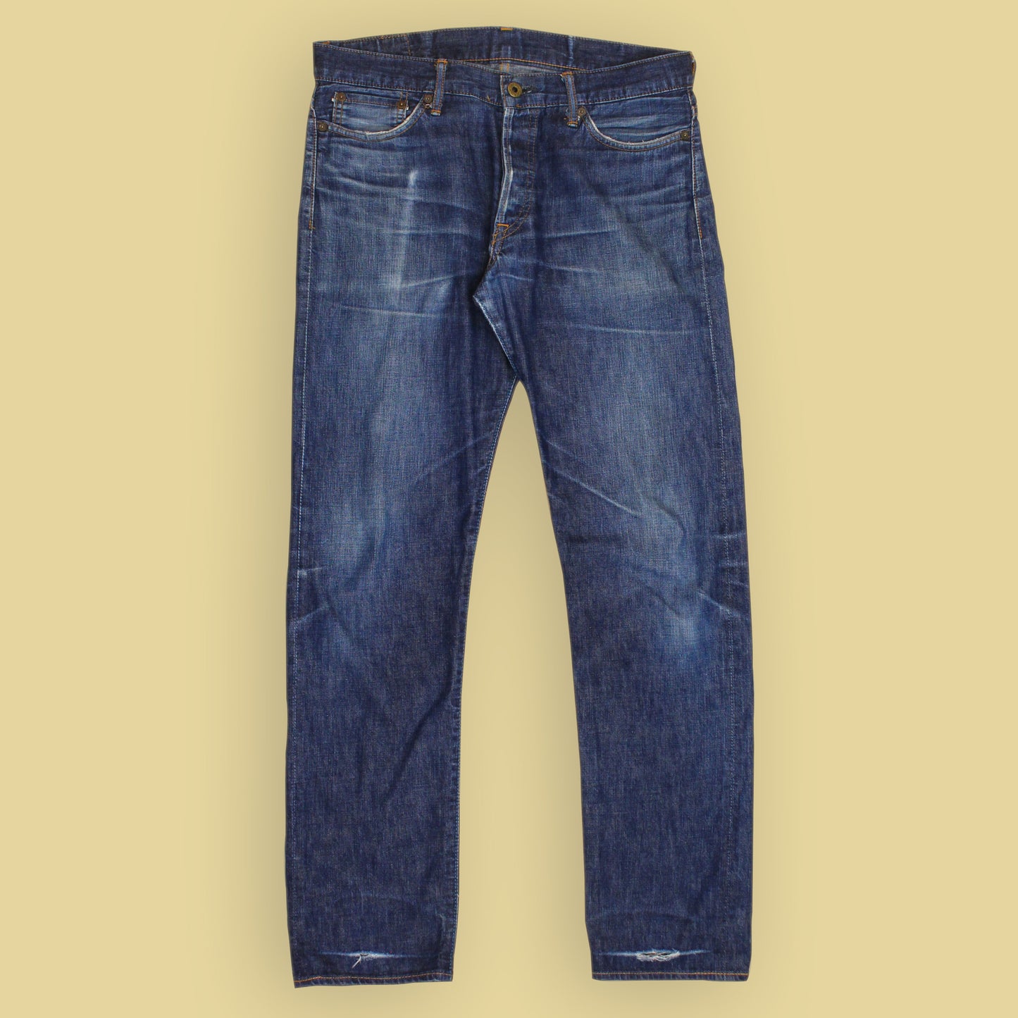 Japan Blue Jeans JB0414 Faded 10.5oz. Selvedge Denim Tapered Jeans