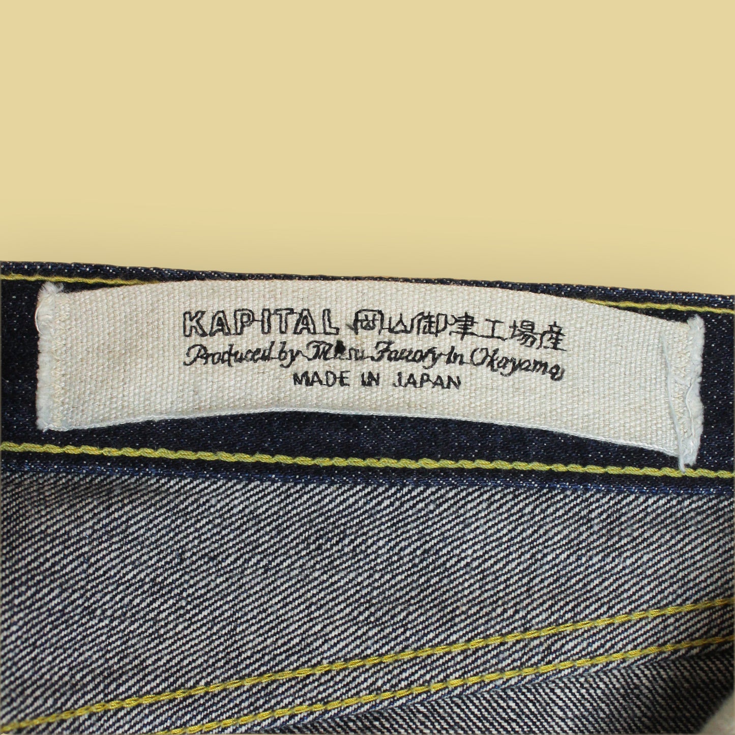 Kapital SLP019 14oz Indigo Selvedge Denim Monkey Cisco 5P Jeans