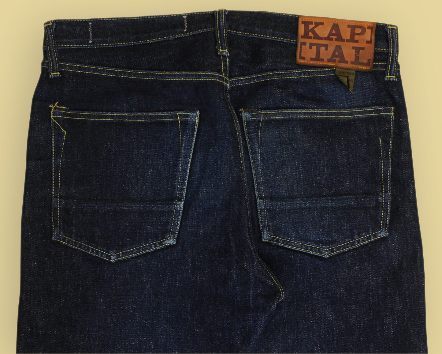 Kapital SLP019 14oz Indigo Selvedge Denim Monkey Cisco 5P Jeans