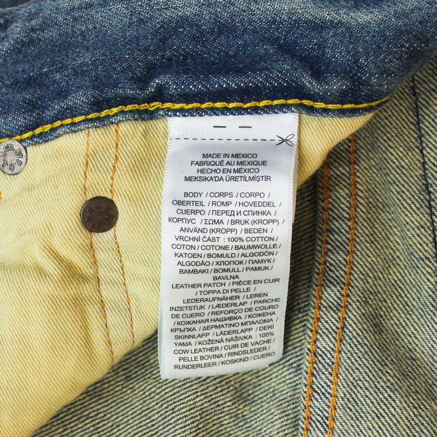Polo Ralph Lauren Patchwork Repaired Denim Sullivan Slim Jeans