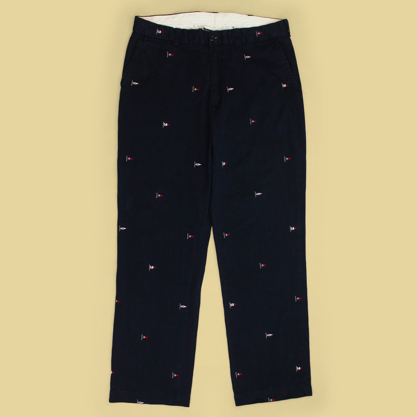 Polo Ralph Lauren Sailing Flag Embroidered Chino Pants