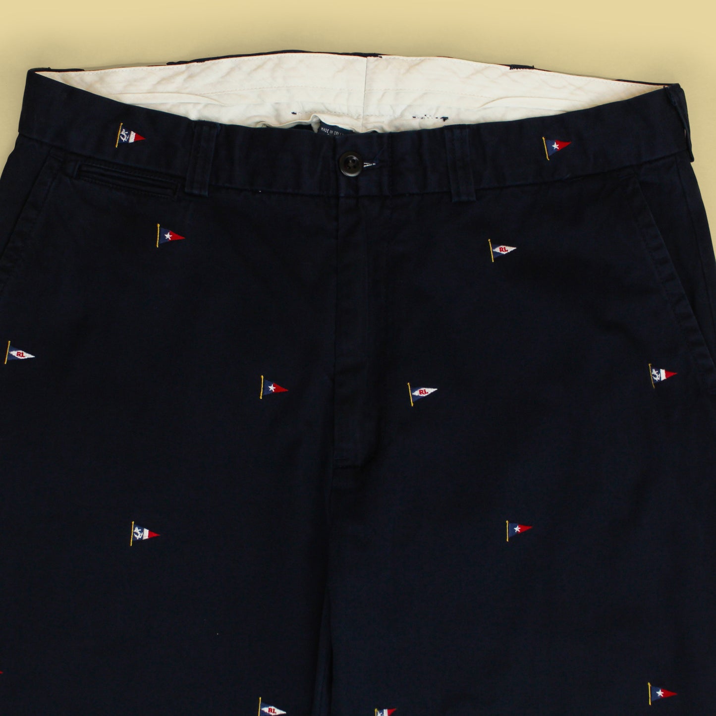 Polo Ralph Lauren Sailing Flag Embroidered Chino Pants