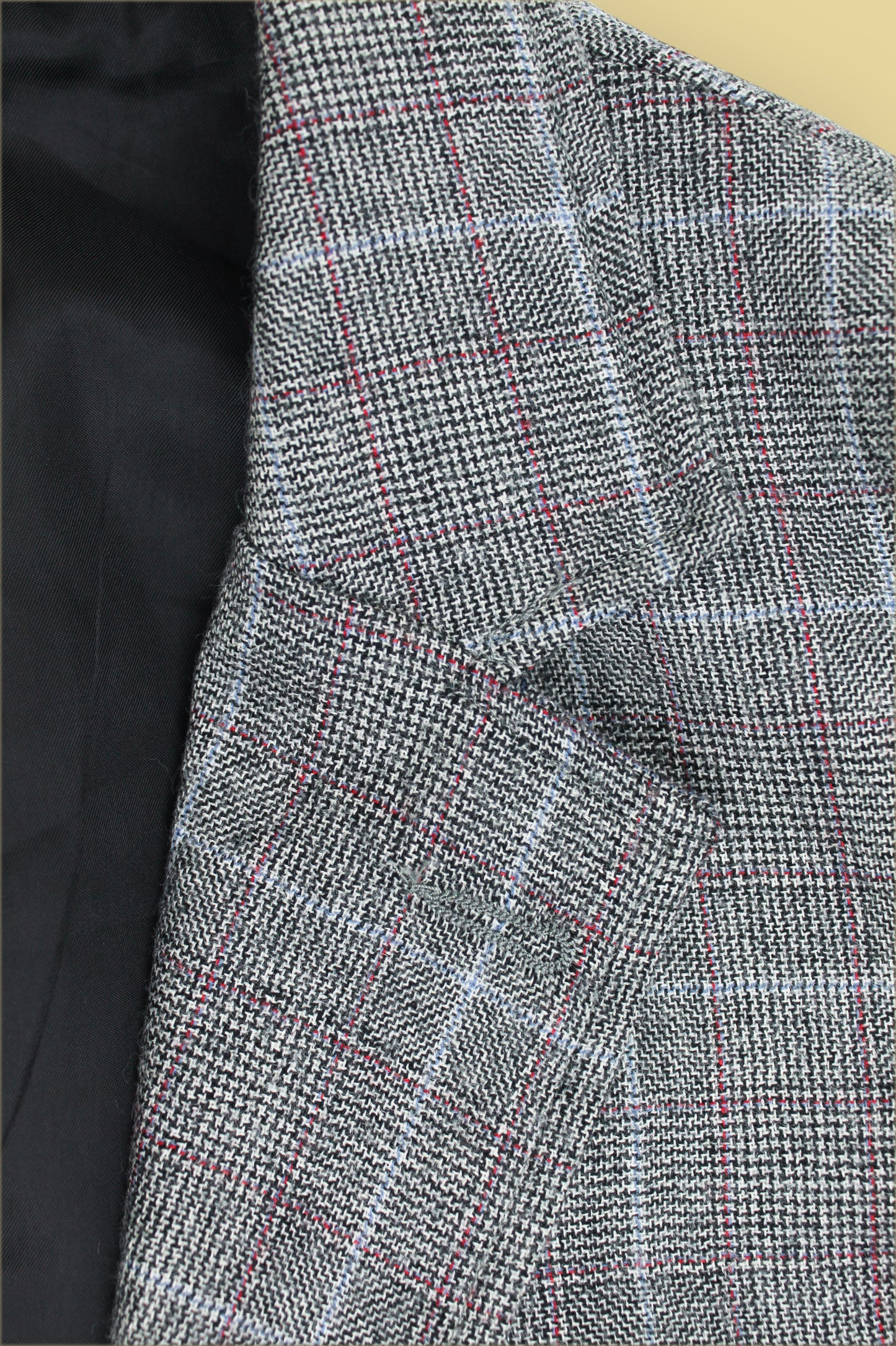 Corridor Glencheck Wool Flannel Lined Blazer & Matching Trousers
