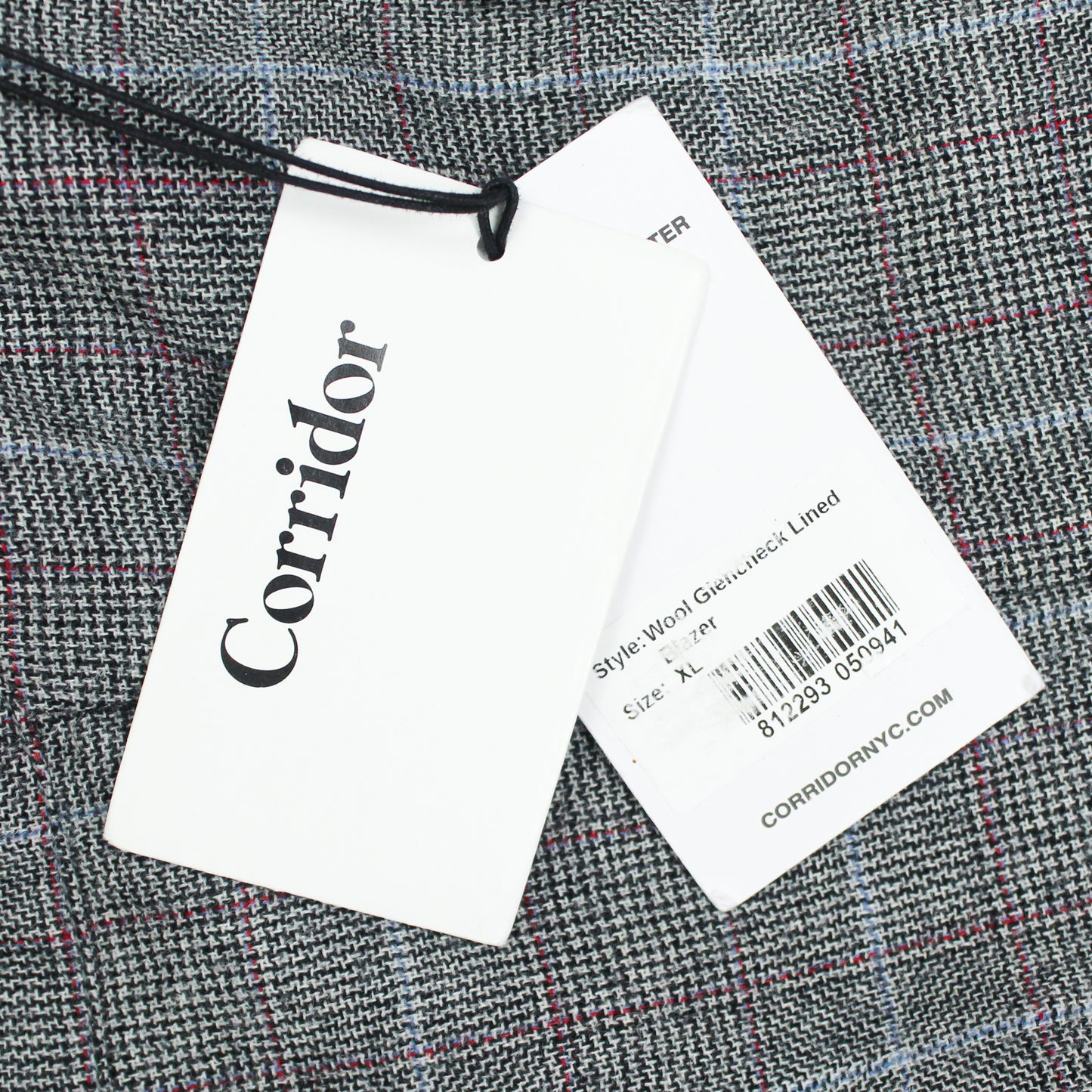 Corridor Glencheck Wool Flannel Lined Blazer & Matching Trousers