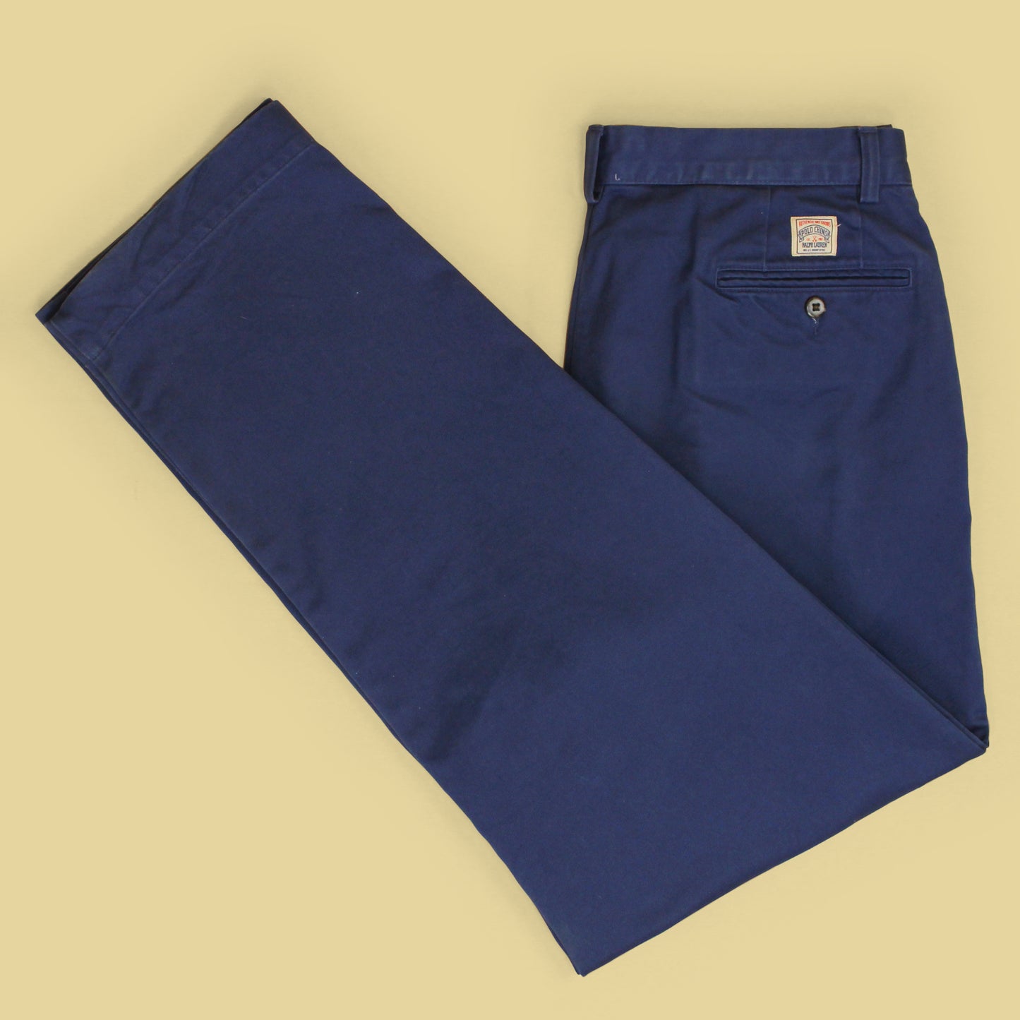 Polo Ralph Lauren Cotton Twill Pleated Whitman Chino Pants