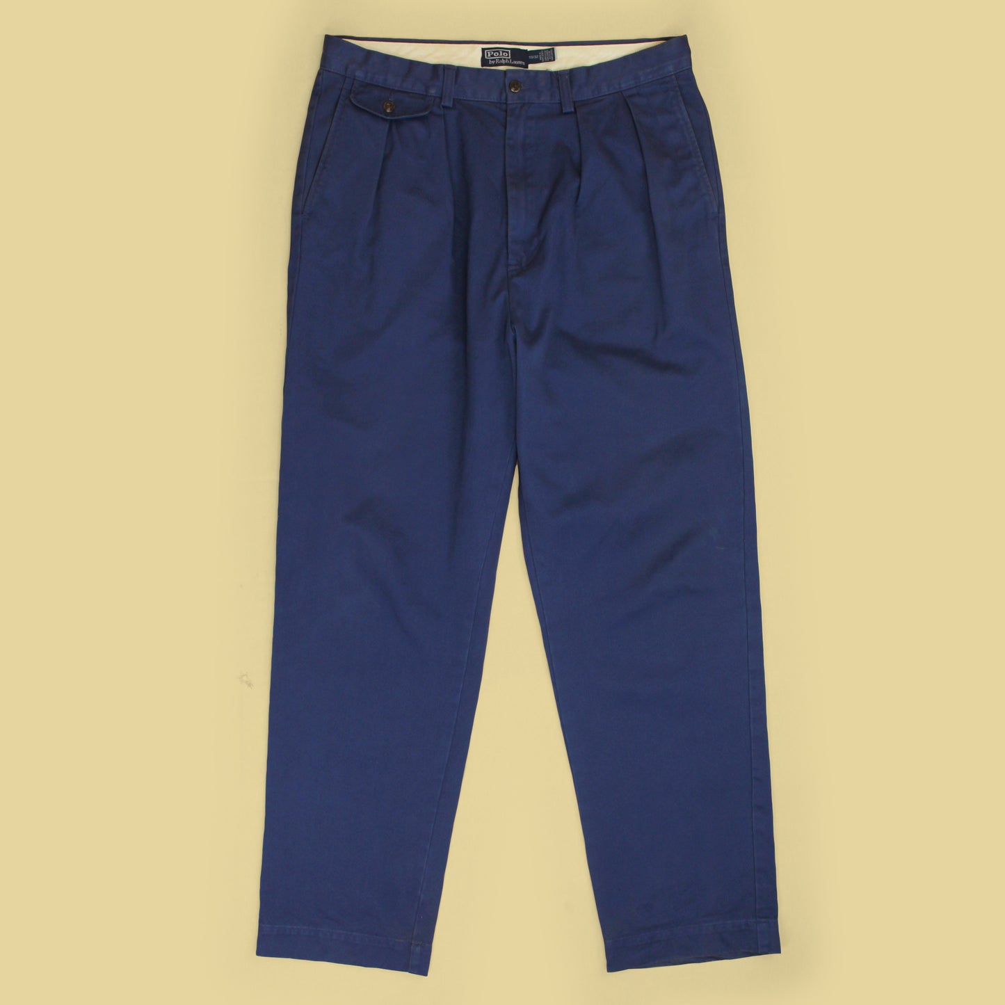 Polo Ralph Lauren Cotton Twill Pleated Whitman Chino Pants