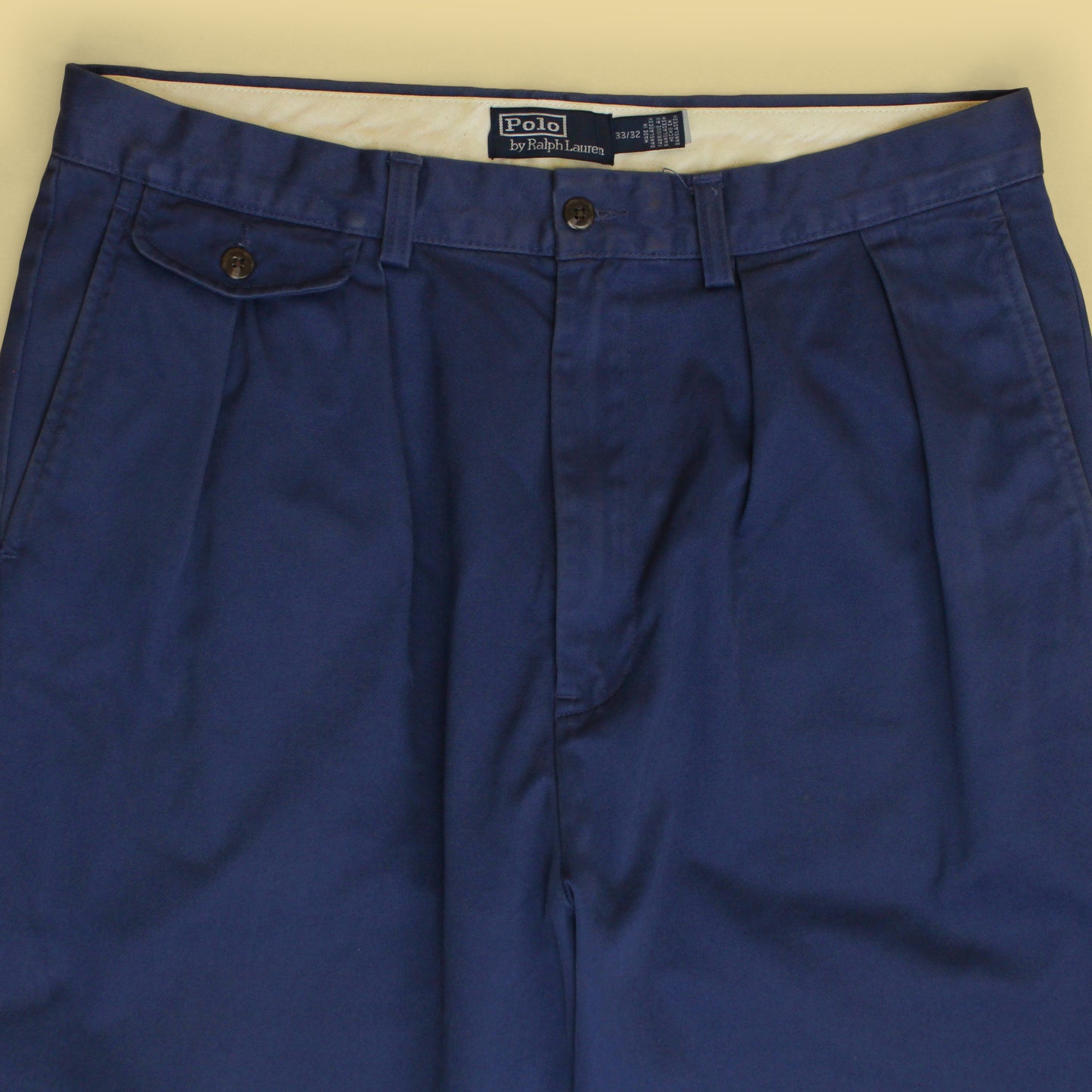 Polo Ralph Lauren Cotton Twill Pleated Whitman Chino Pants