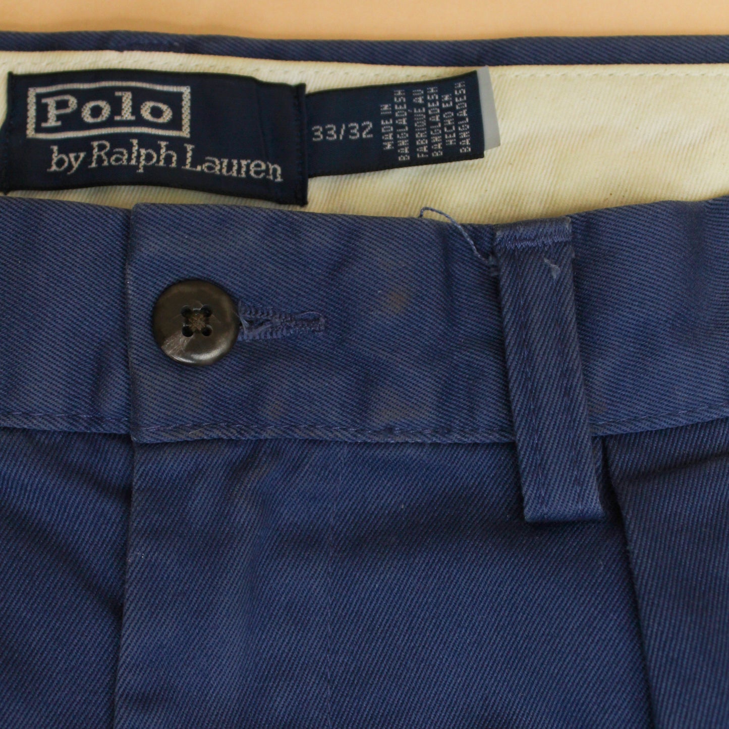 Polo Ralph Lauren Cotton Twill Pleated Whitman Chino Pants