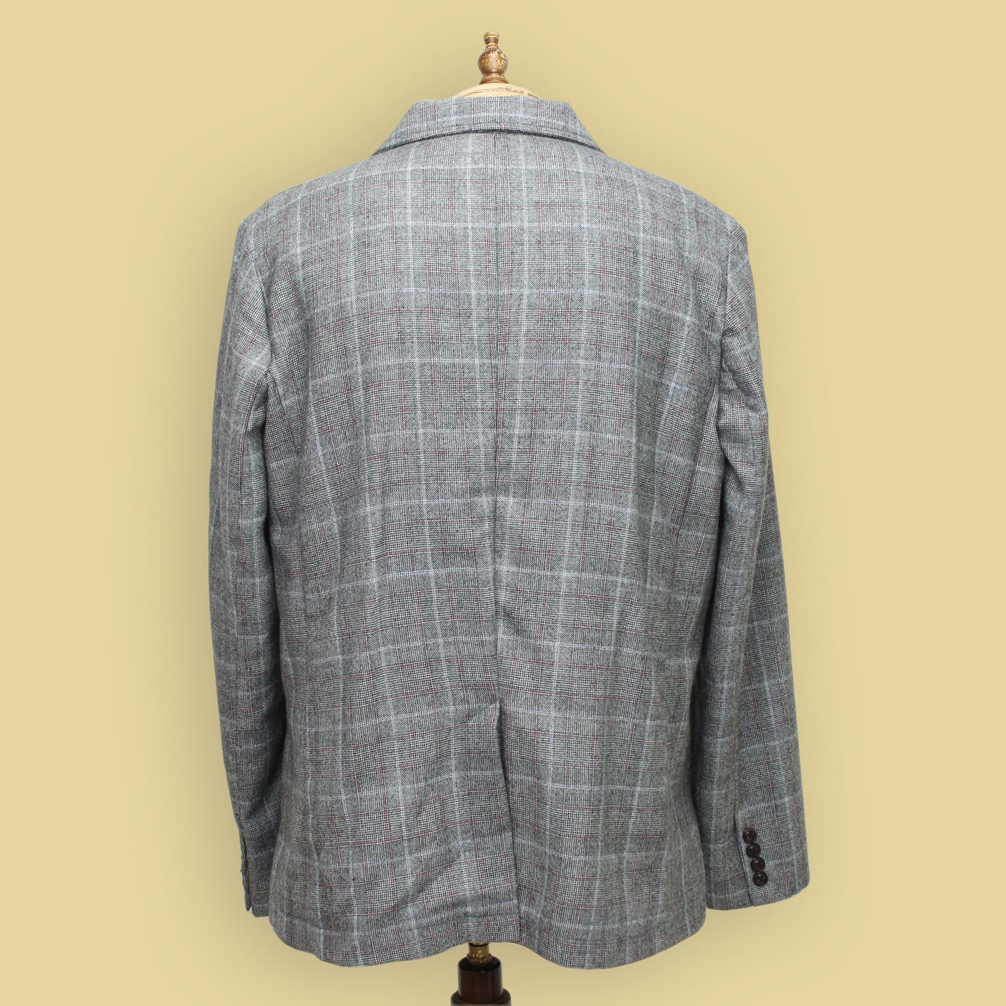 Corridor Glencheck Wool Flannel Lined Blazer & Matching Trousers