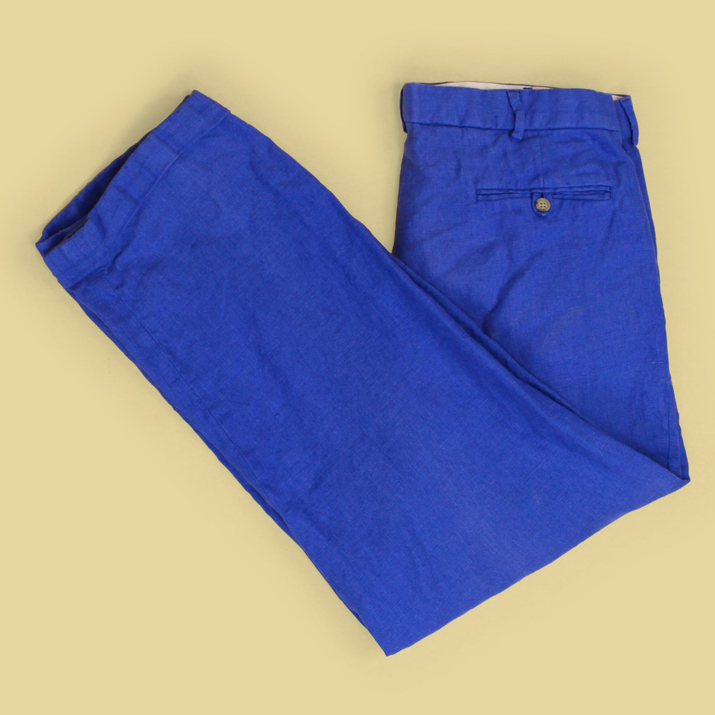 Vintage Polo Ralph Lauren Linen Pleated Trousers
