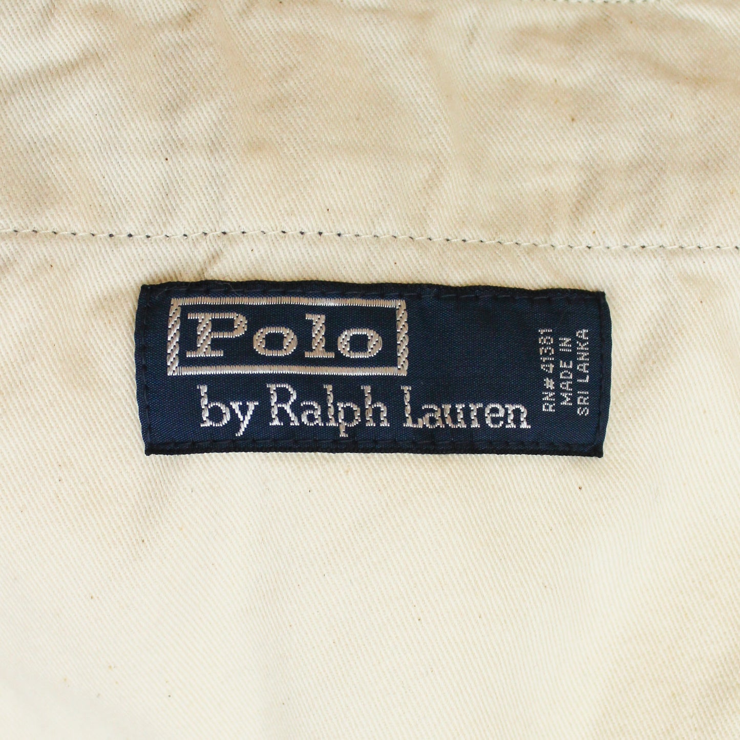 Polo Ralph Lauren Plaid Cotton Buckle Back Pants
