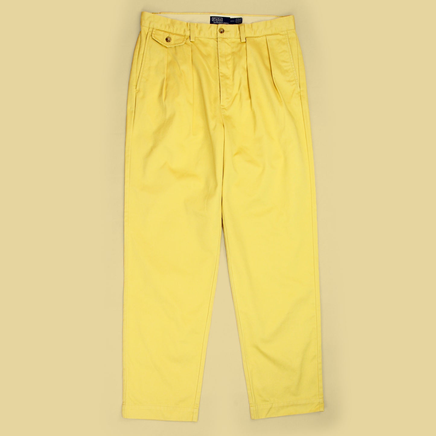 Polo Ralph Lauren Cotton Twill Pleated Whitman Chino Pants